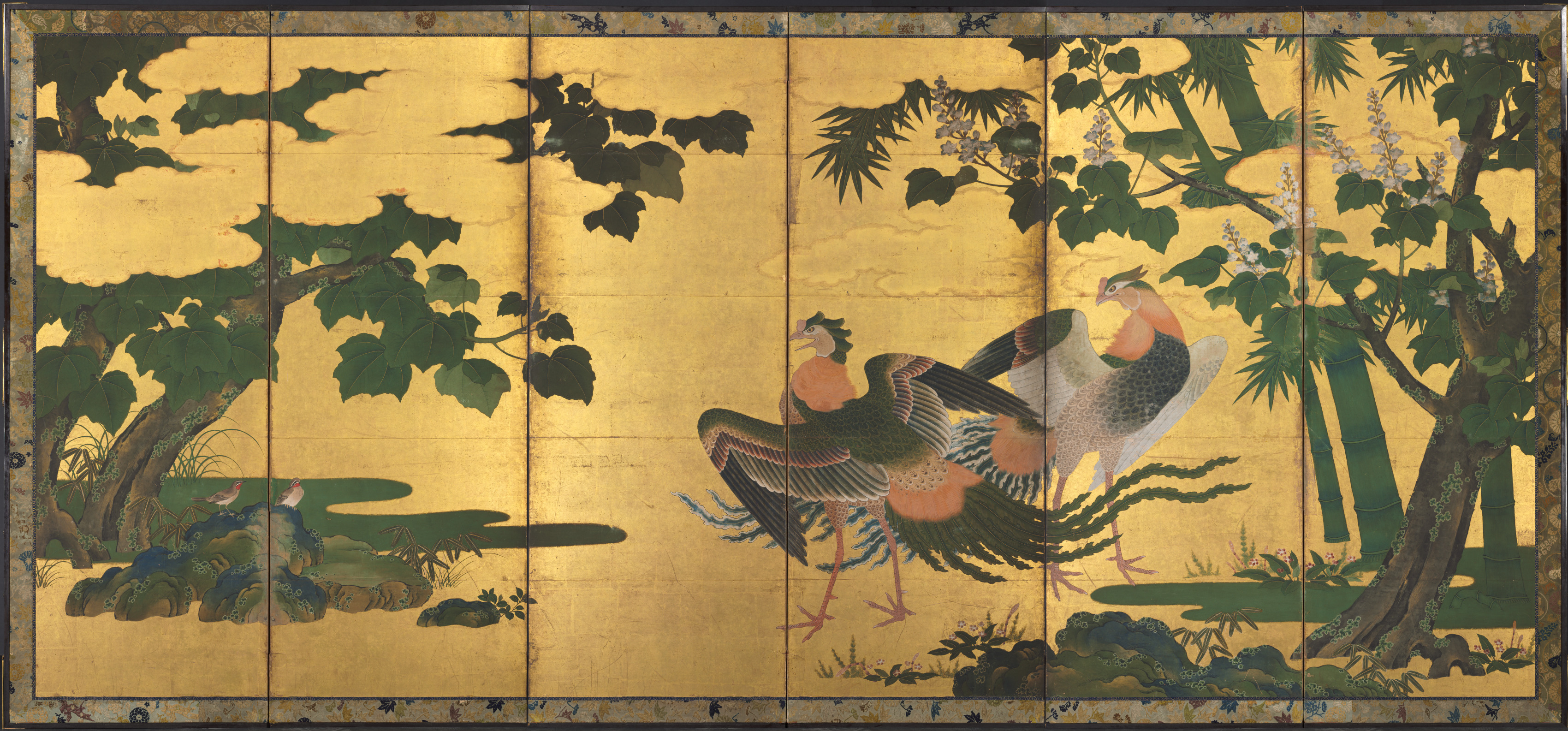 鳳凰と桐