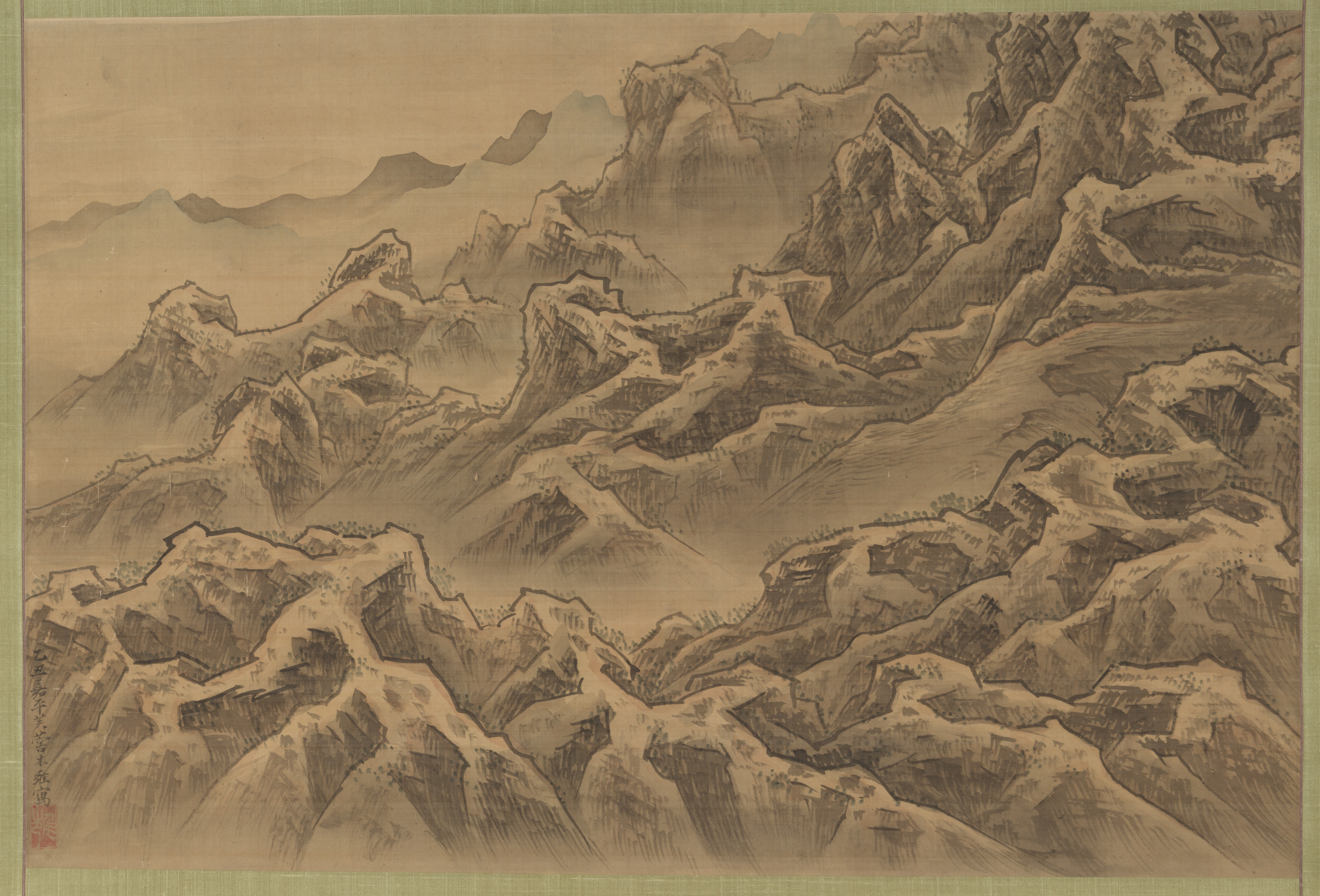 山と渓谷