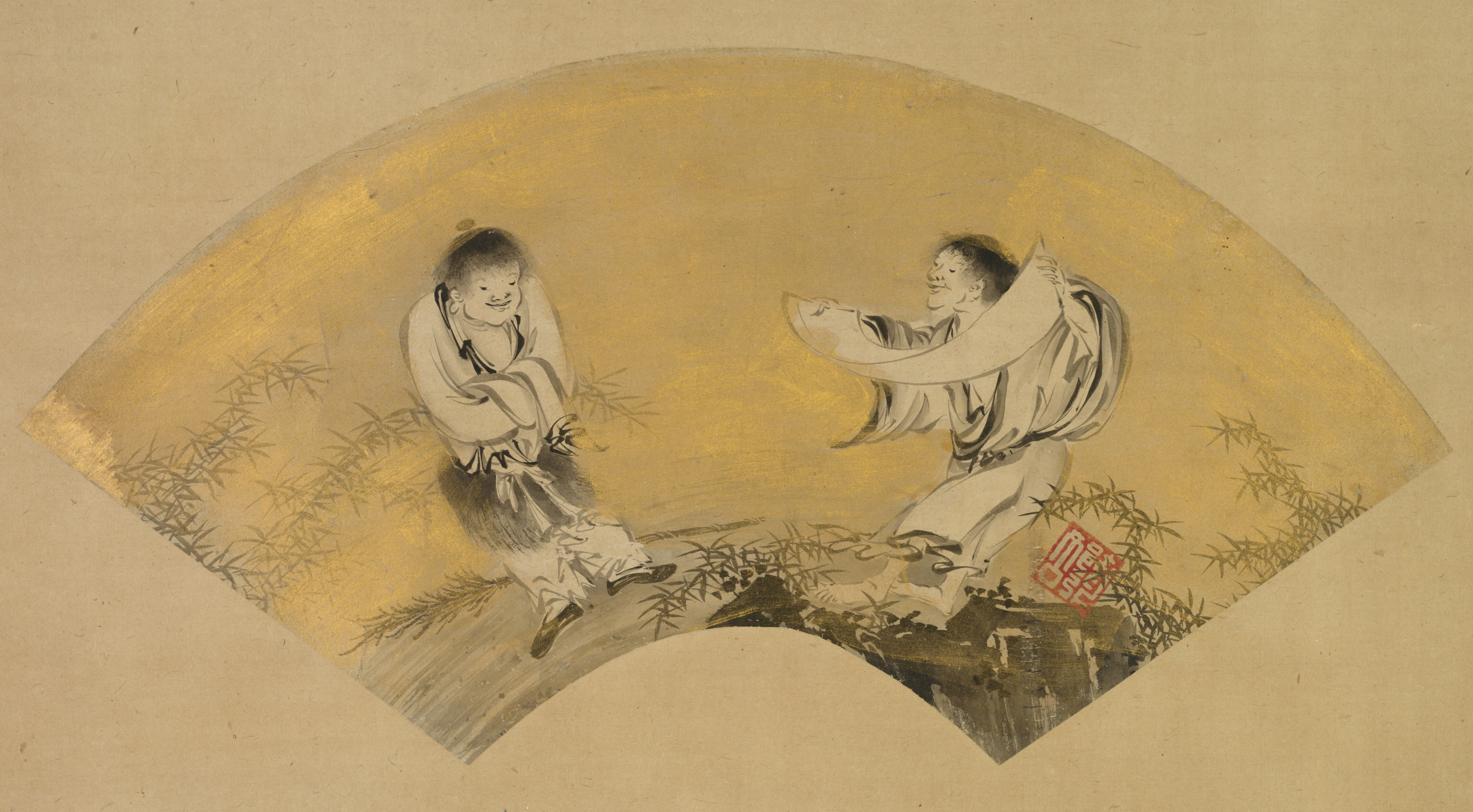 寒山拾得