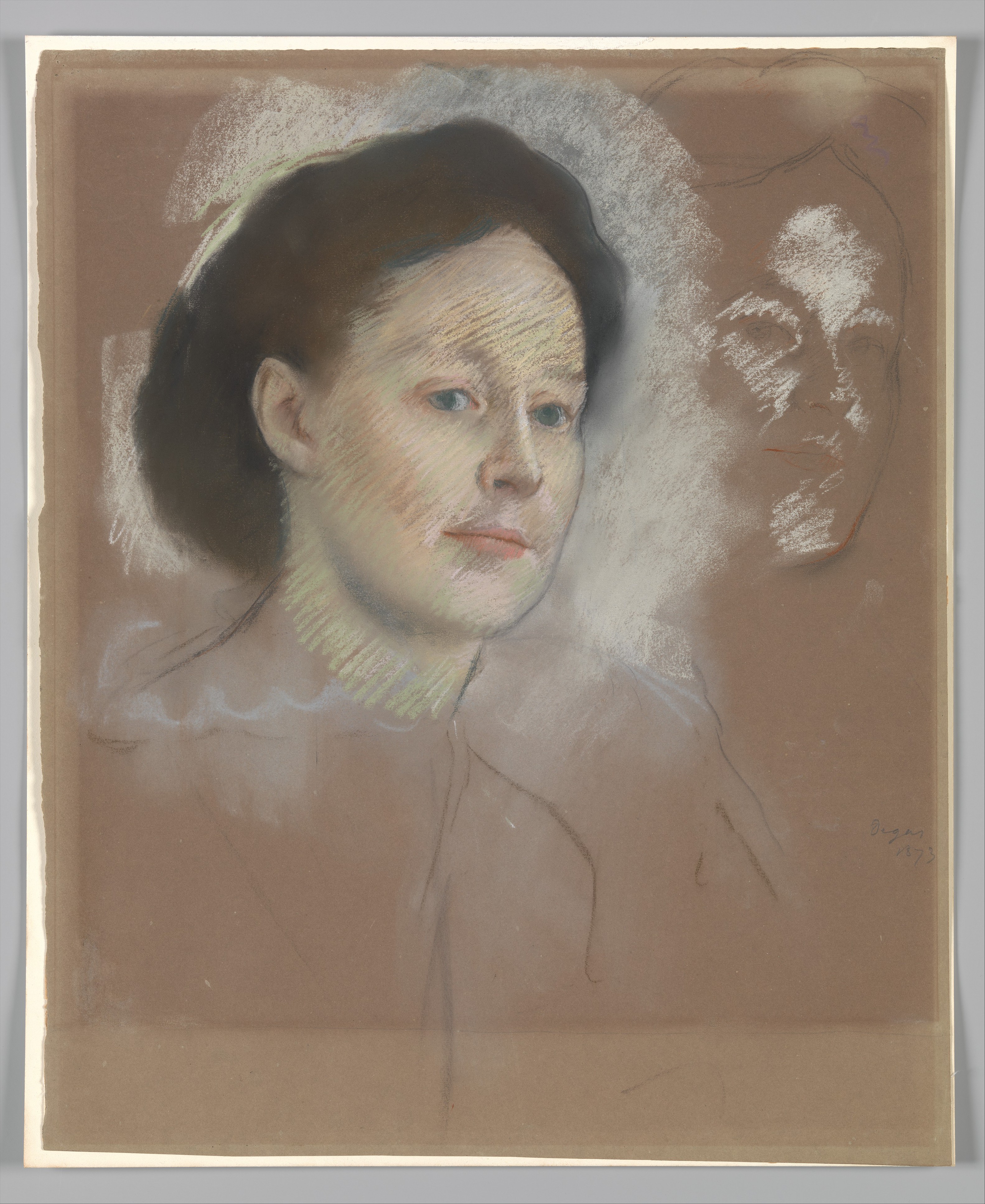 芸術家のいとこ、おそらくウィリアム・ベル夫人（Mathilde Musson、1841–1878）