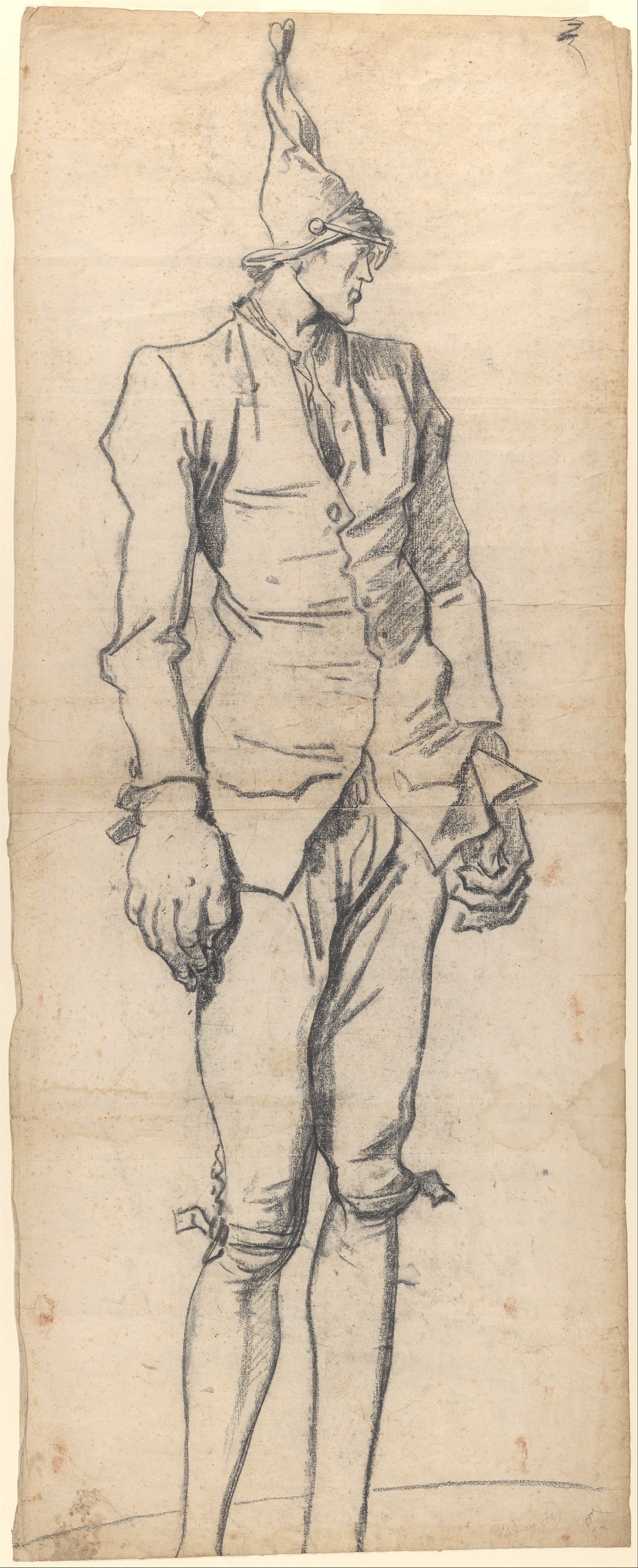 画家ピエール＝シャルル・ジャンベールの風刺画