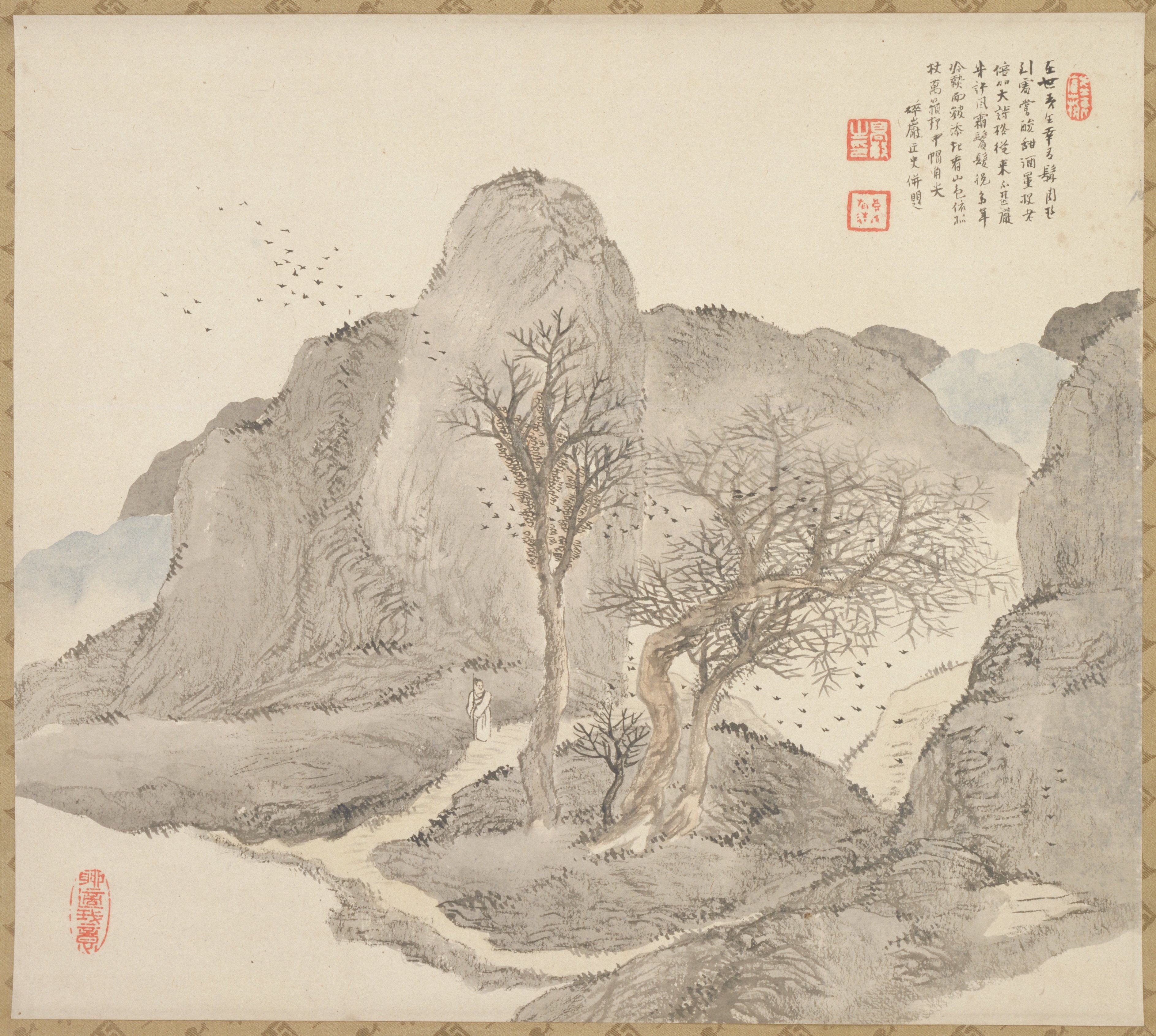 小さな山水図