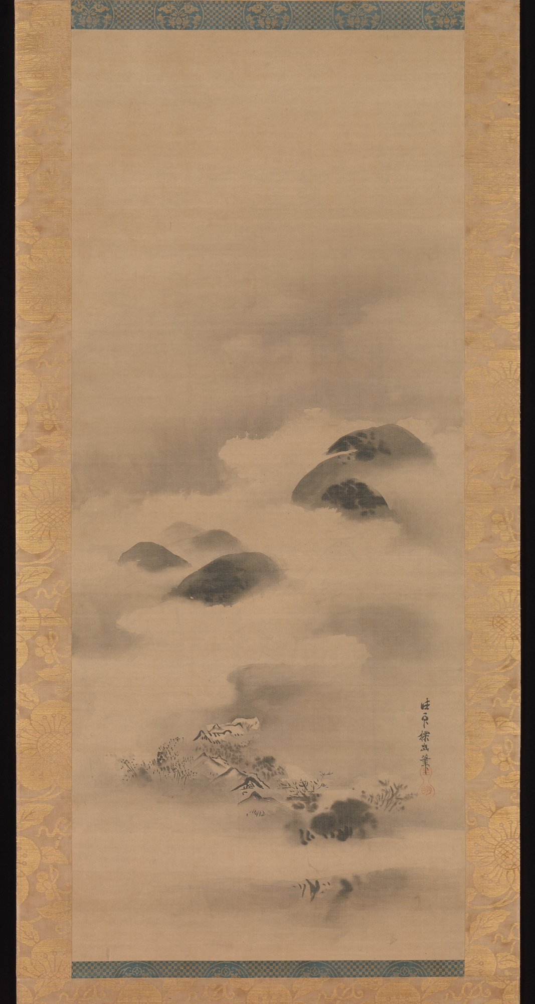 月明かりの風景