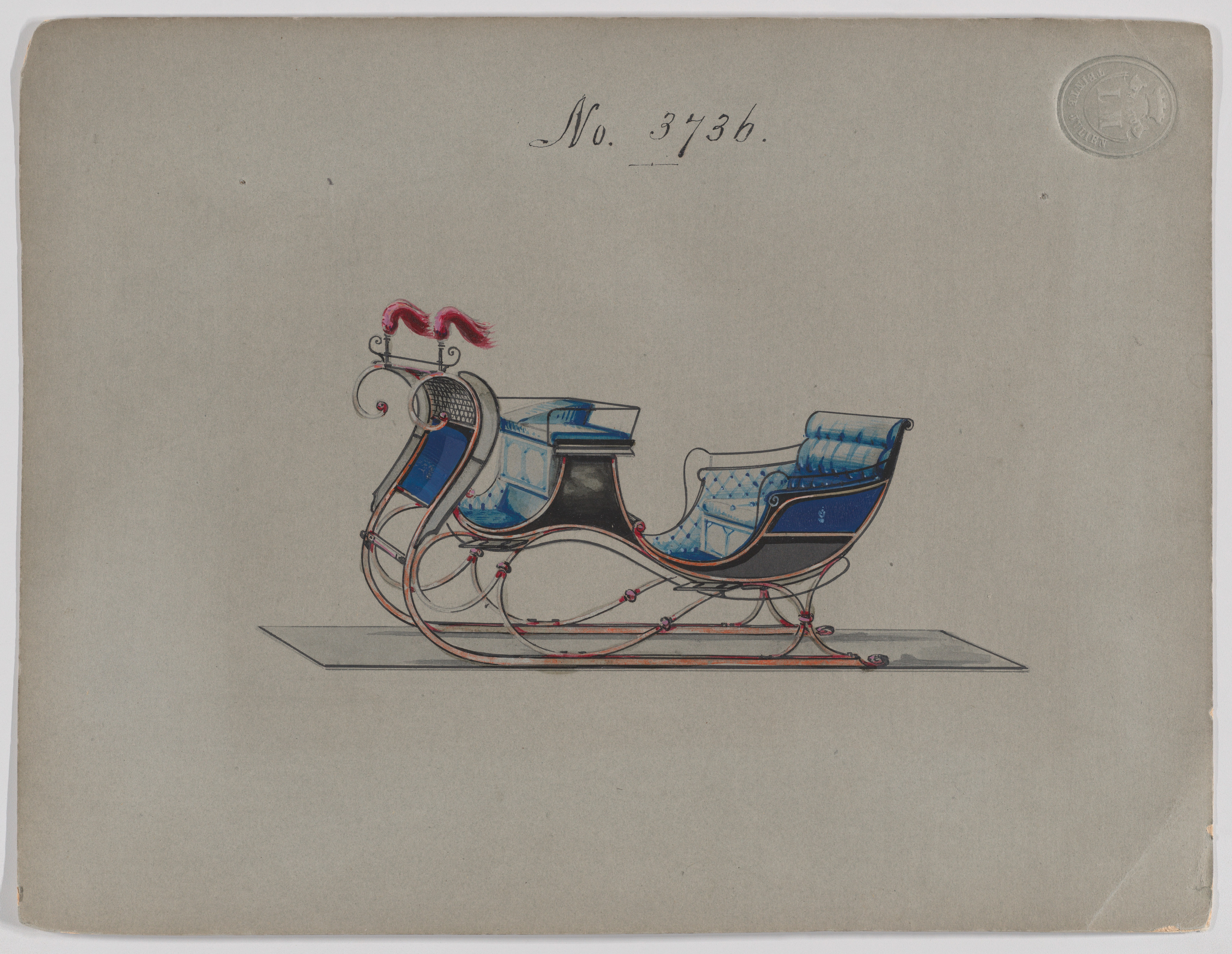 Victoria Sleigh のデザイン、No. 3736