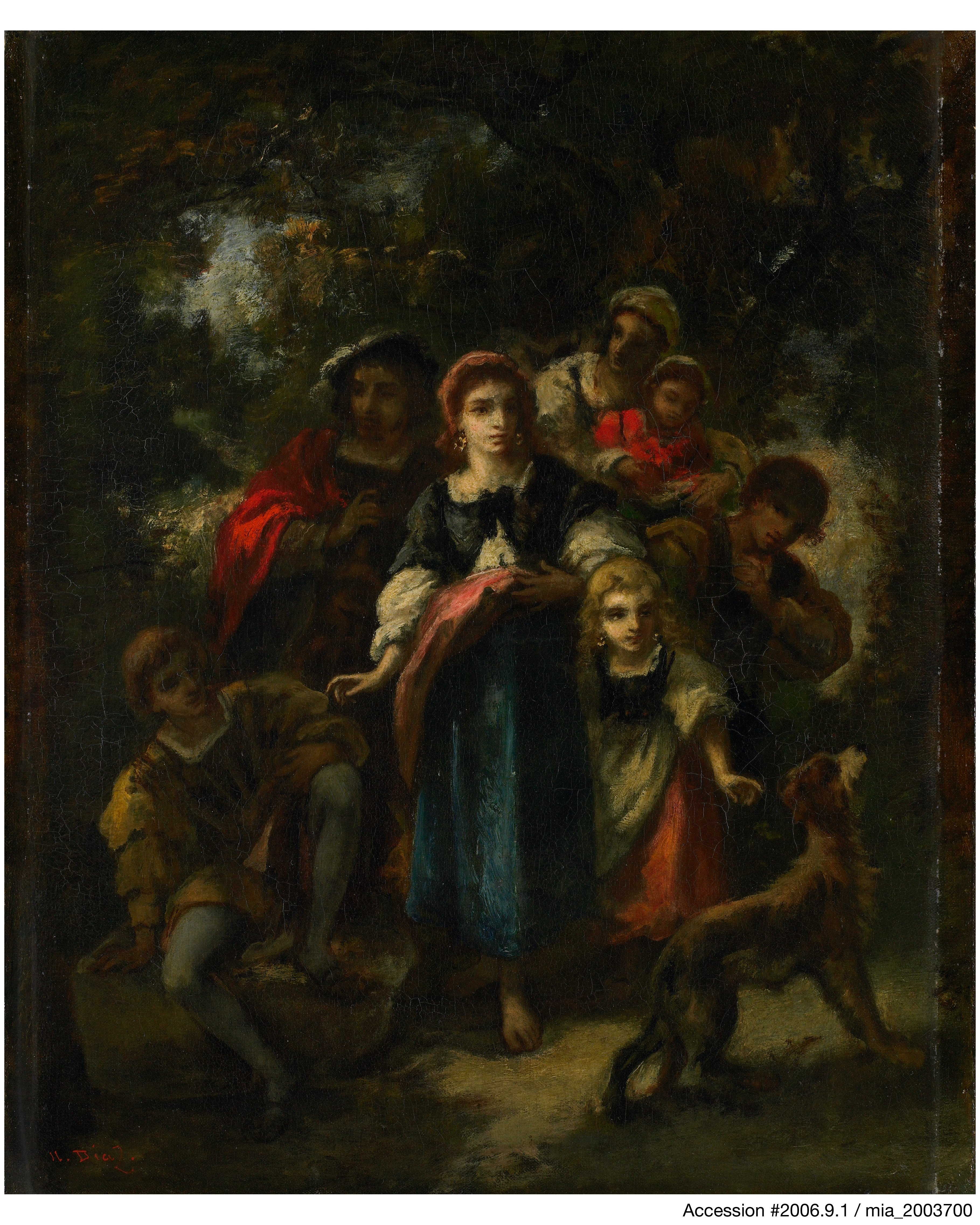 ボヘミア人たちの下山
