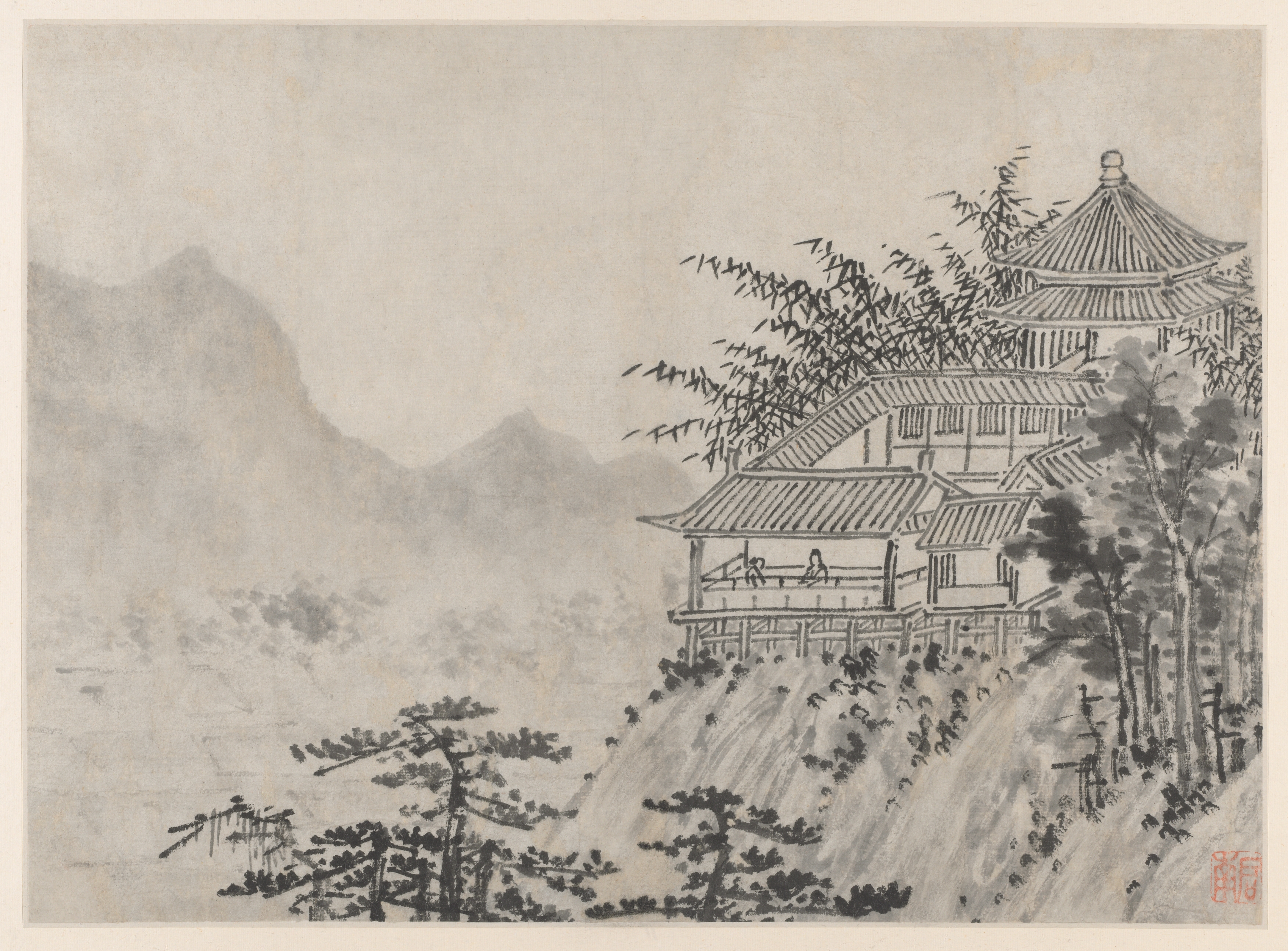 千頃雲（蘇州虎丘十二景より）