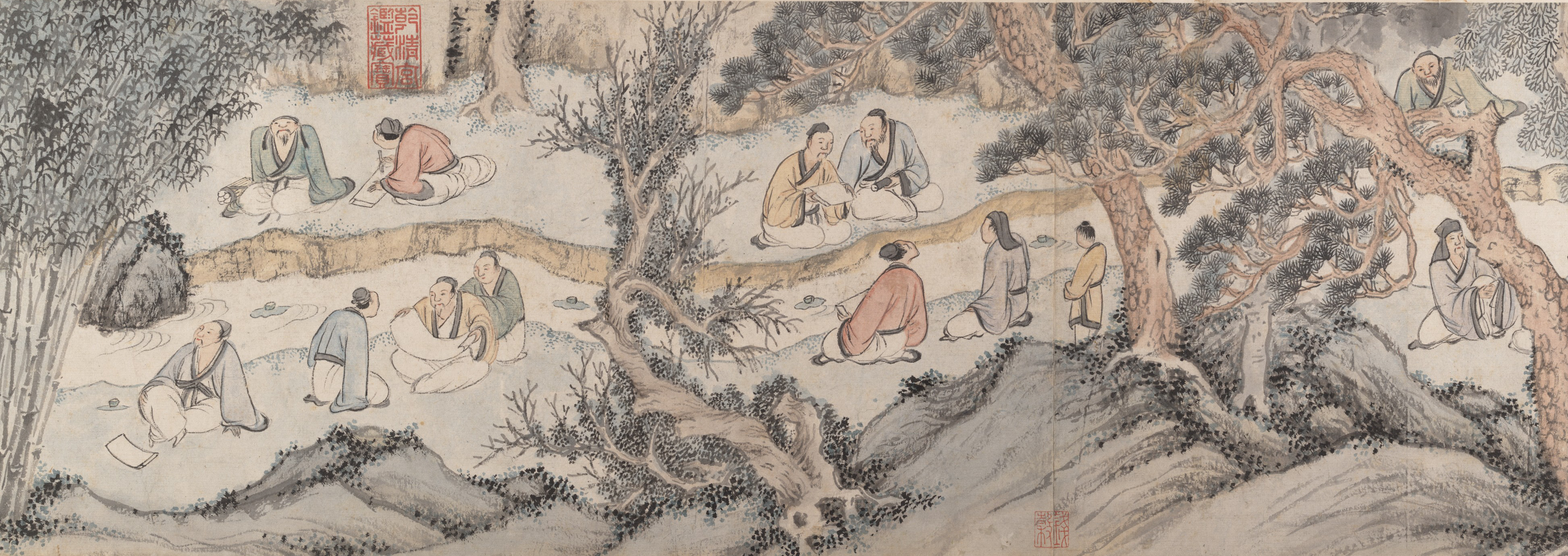 銭古、蘭亭、明代、vol.蘭館に集合