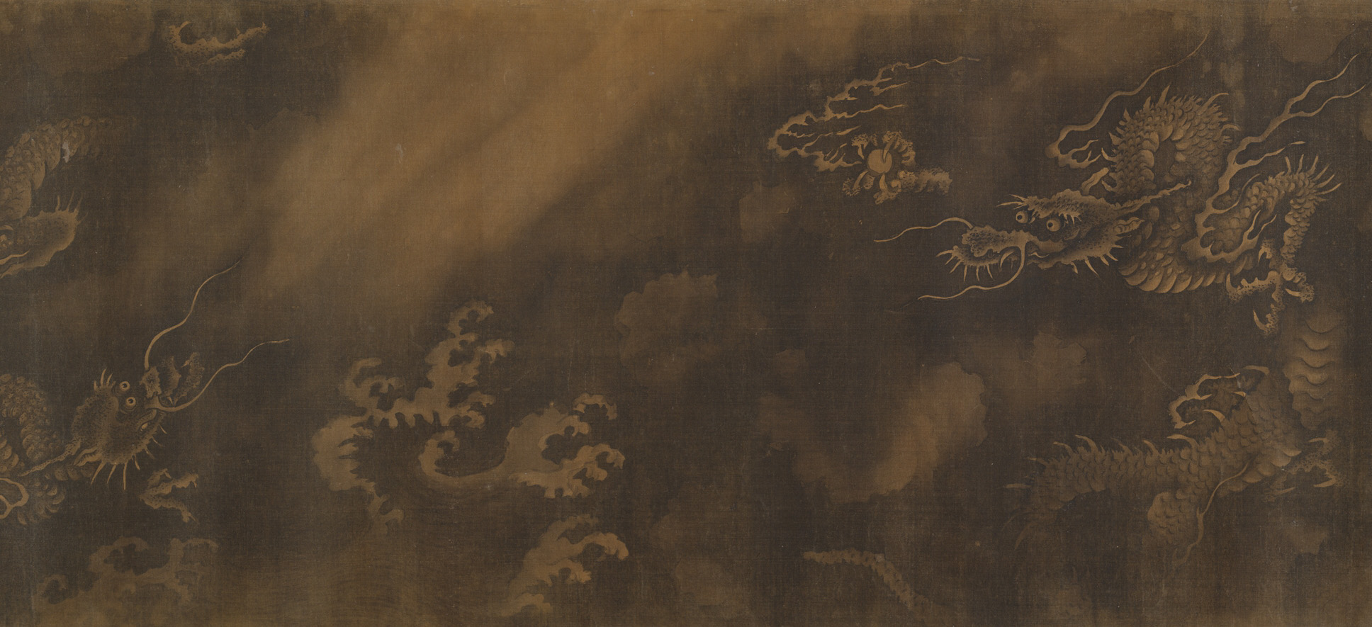 袁張玉才の雨図巻 |恵みの雨