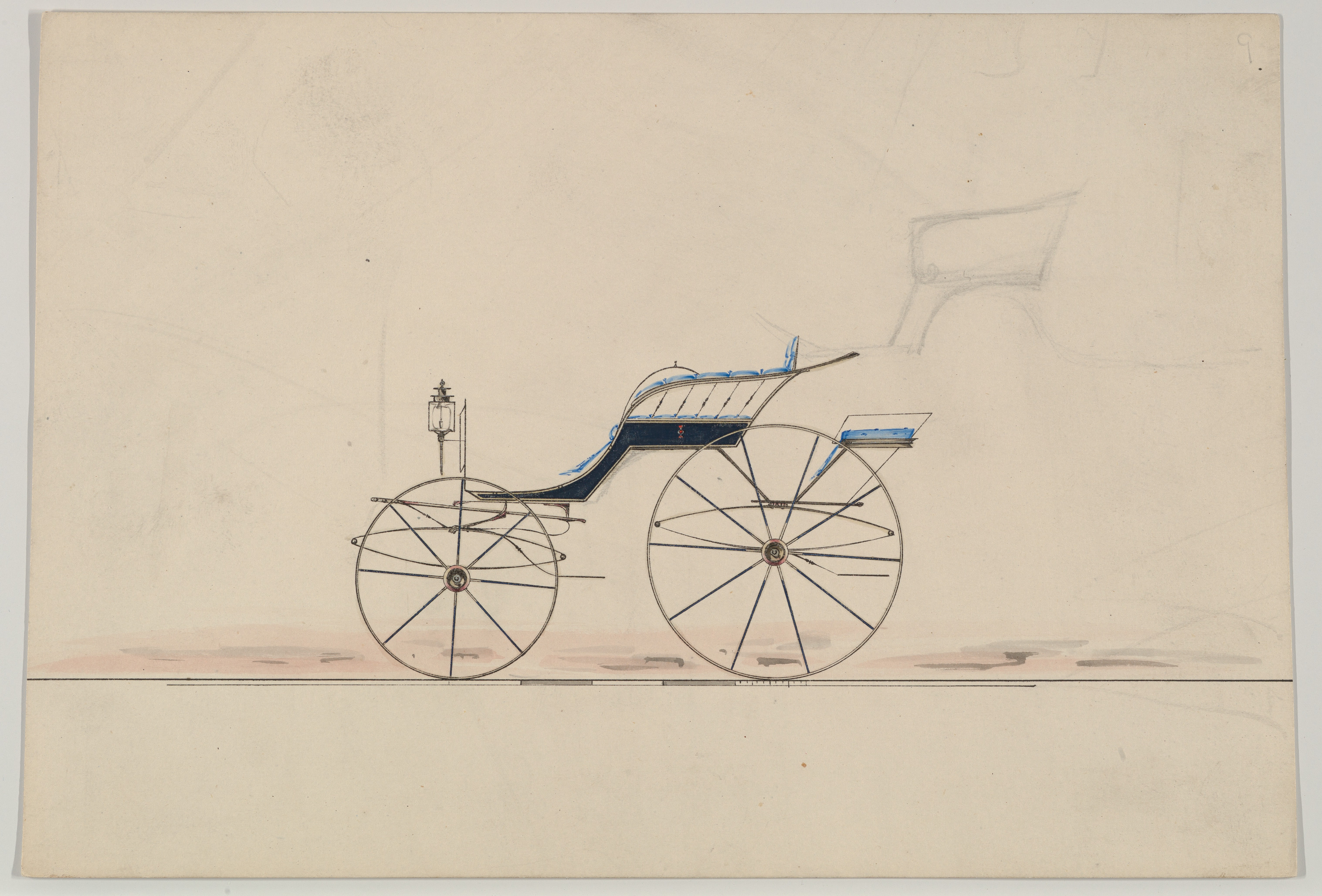 フェートン型馬車（番号なし）