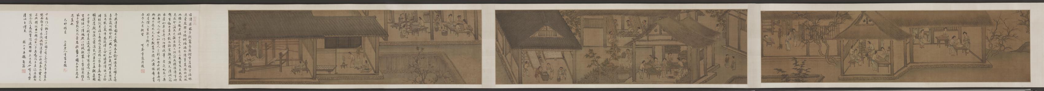 養蚕（絹の製造工程）