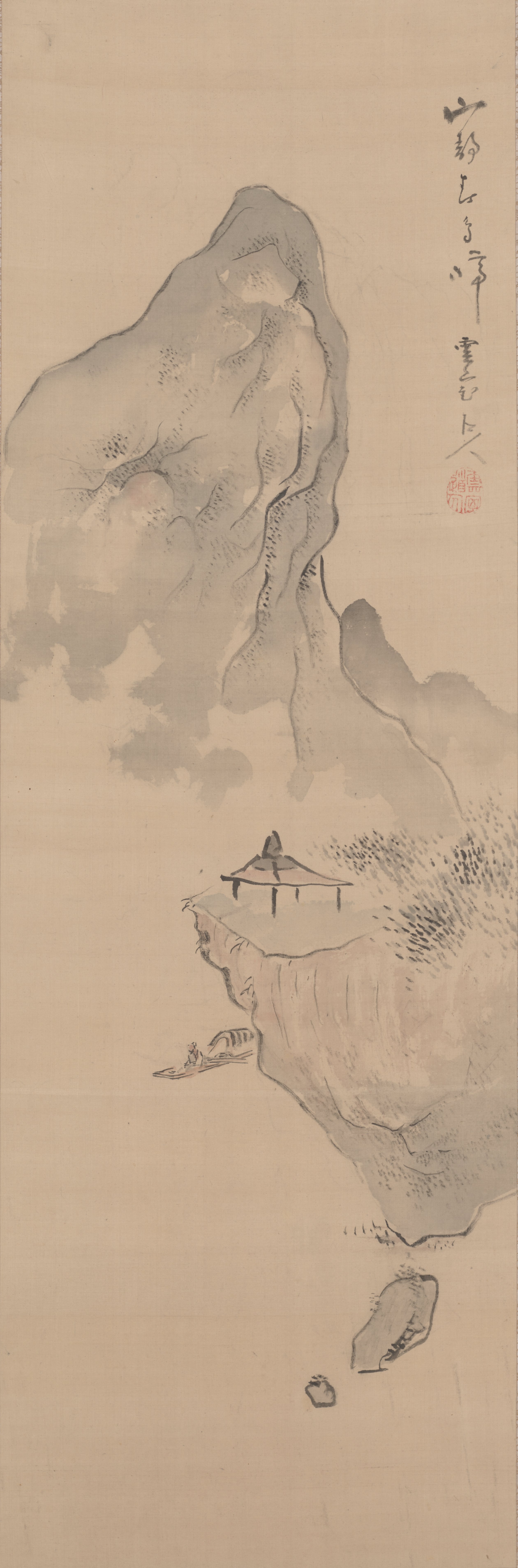 湖の風景