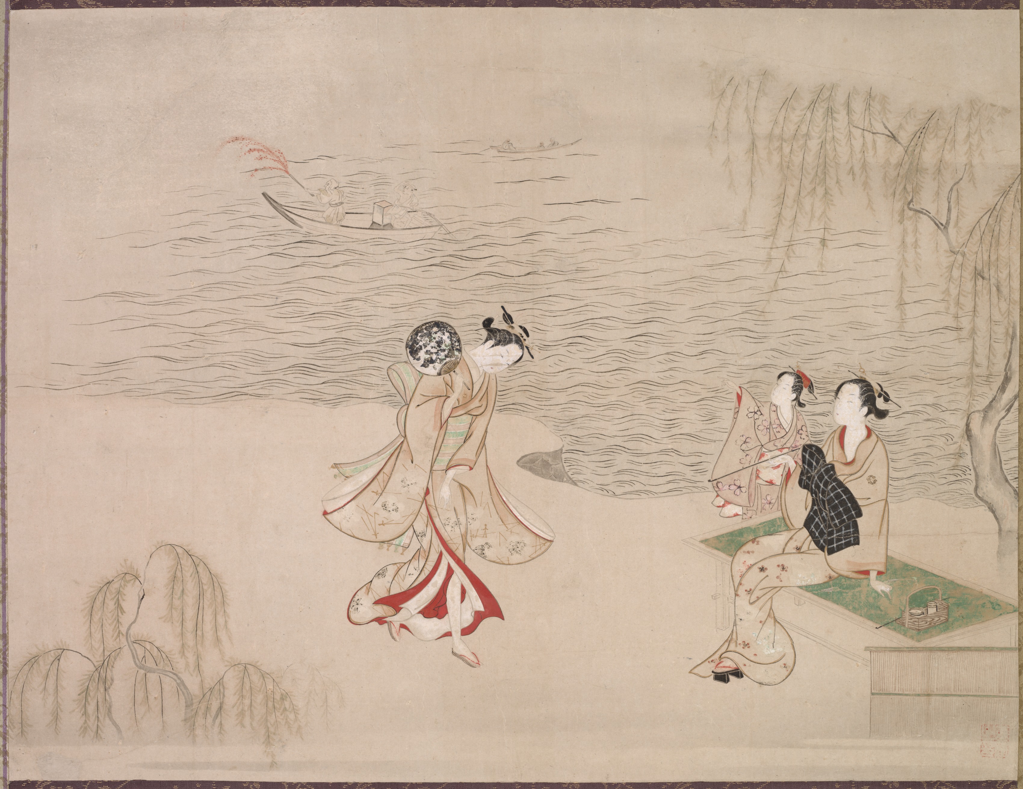 海辺の美人たち