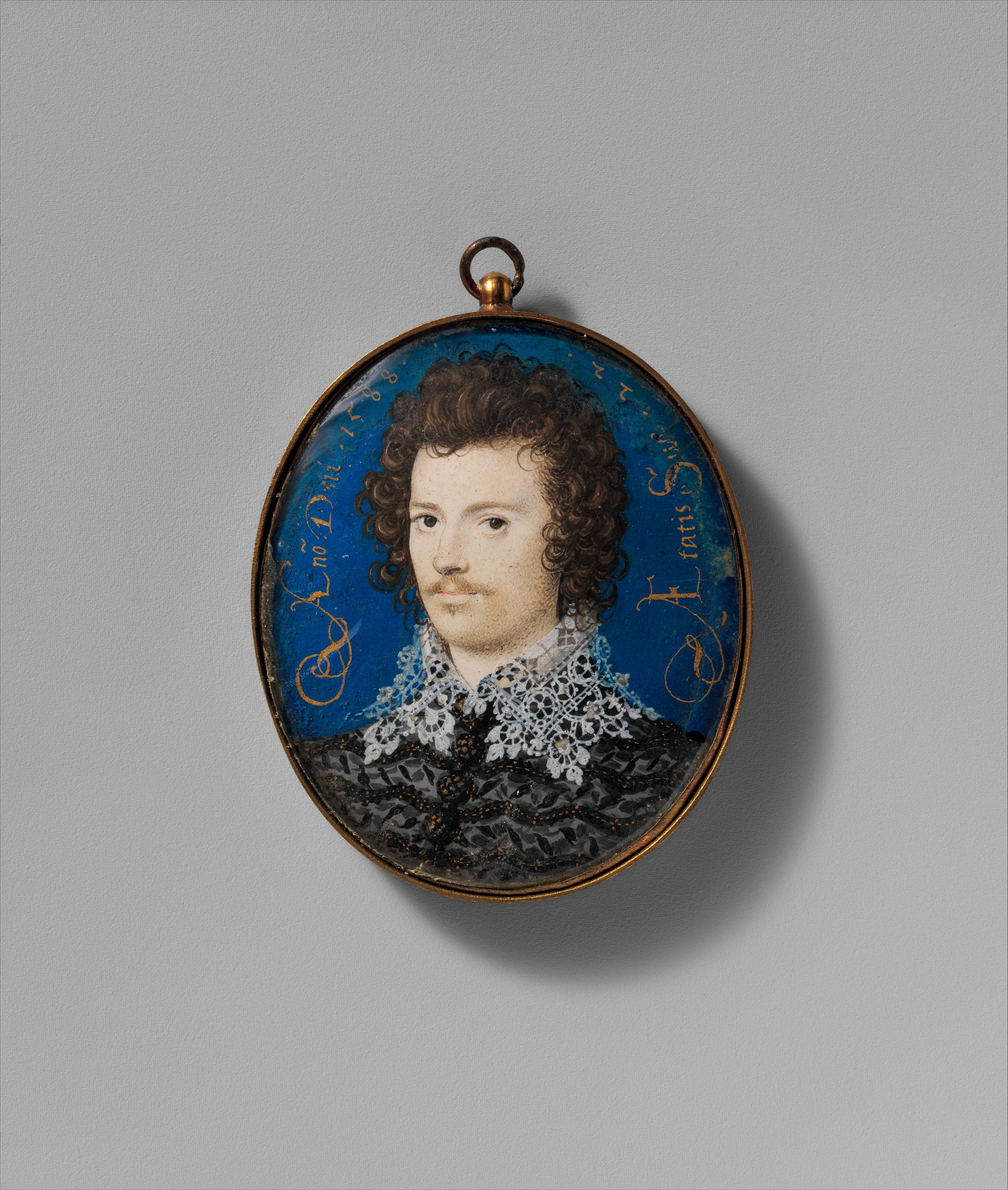 若い男の肖像、おそらくロバート・デヴルー（1566–1601）、第 2 代エセックス伯爵