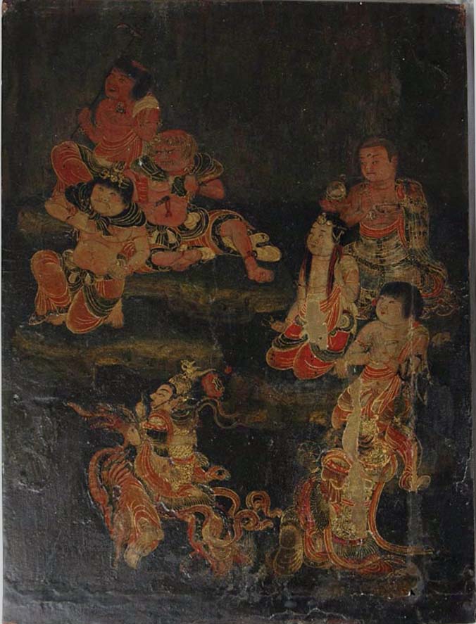 不動明王の八人の脇侍