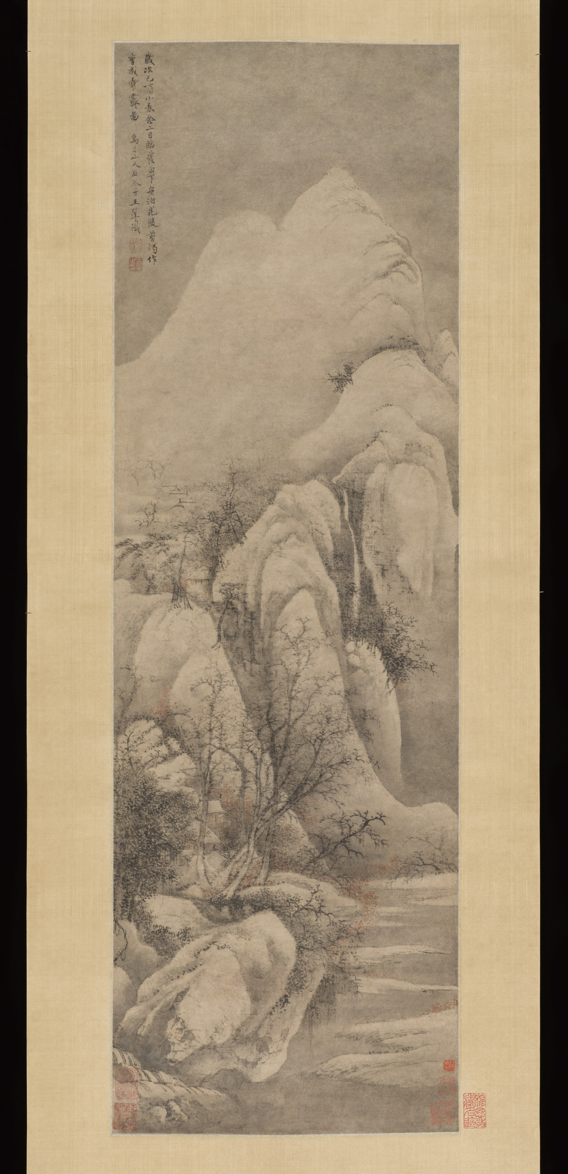 倣李成雪霽圖