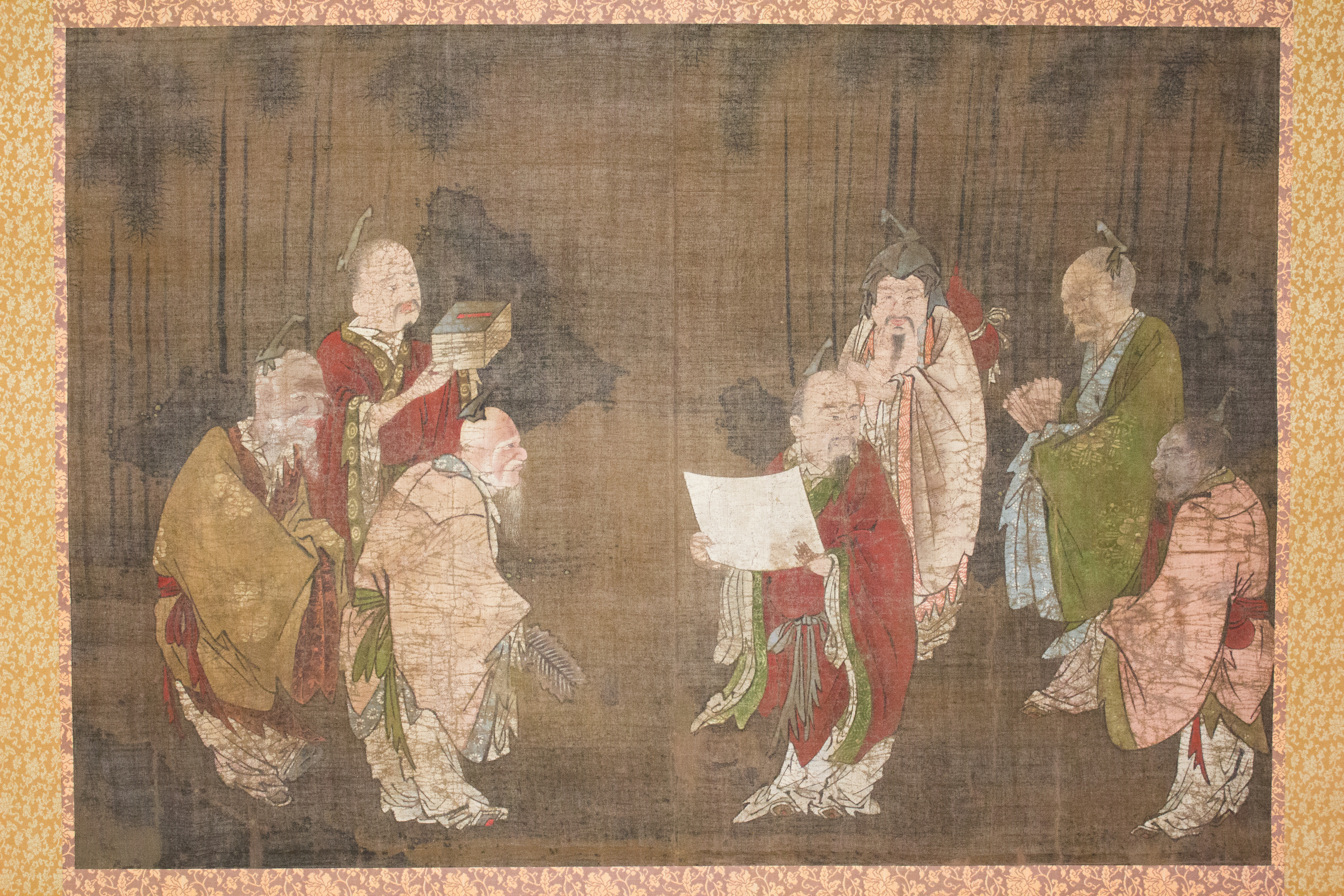 作者不明 竹林の七賢人|竹林の七賢人