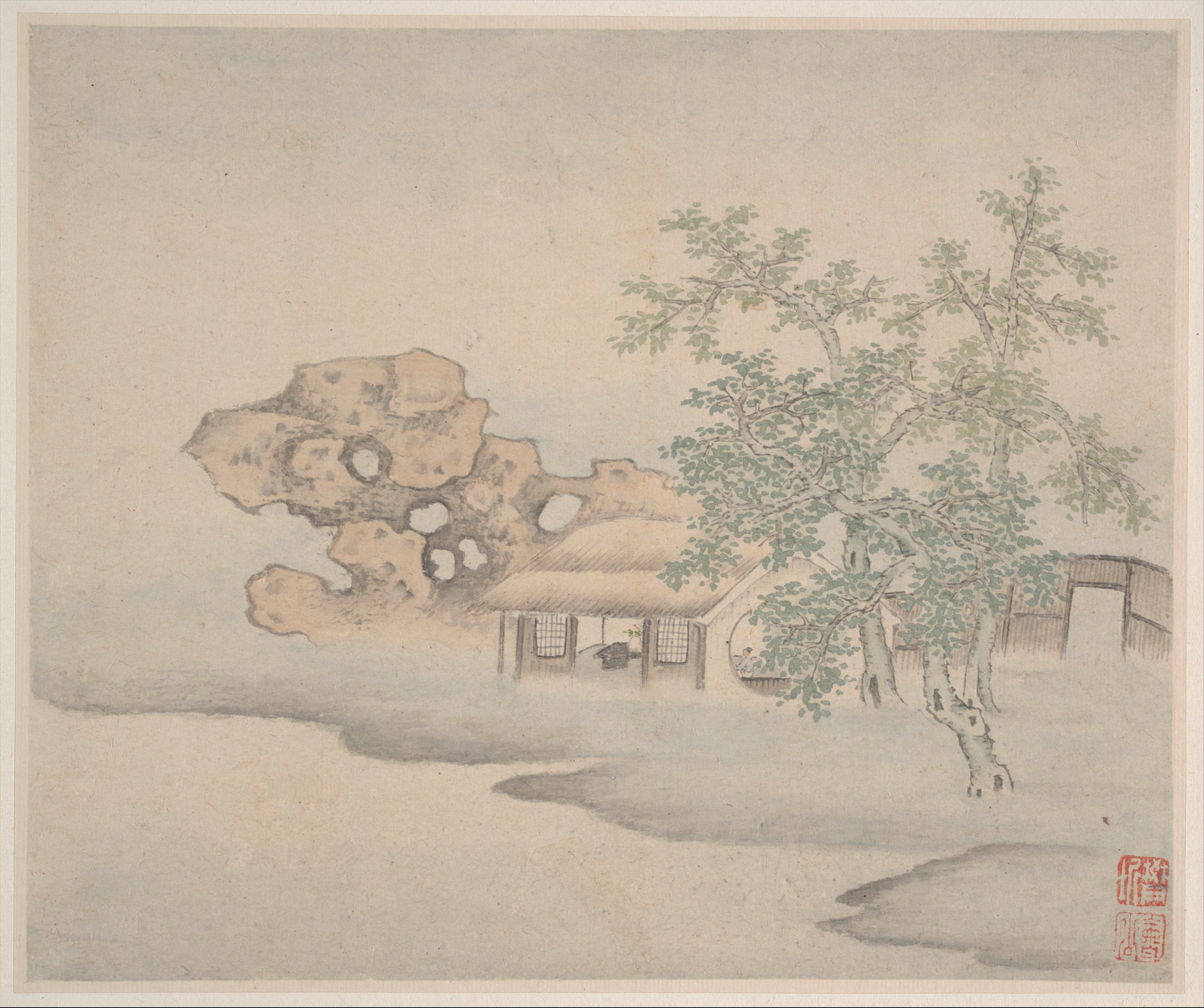 Fan Qi、清朝、風景地図帳、紙 |風景