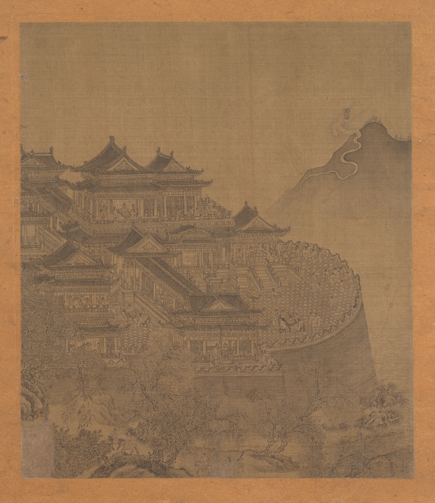 夏勇の後の元匿名 岳陽閣のアルバムに不滅の呂東賓が登場 |明匿名 岳陽閣のアルバムに不滅の呂東賓が登場 |岳陽閣に現れる不老不死の呂東賓