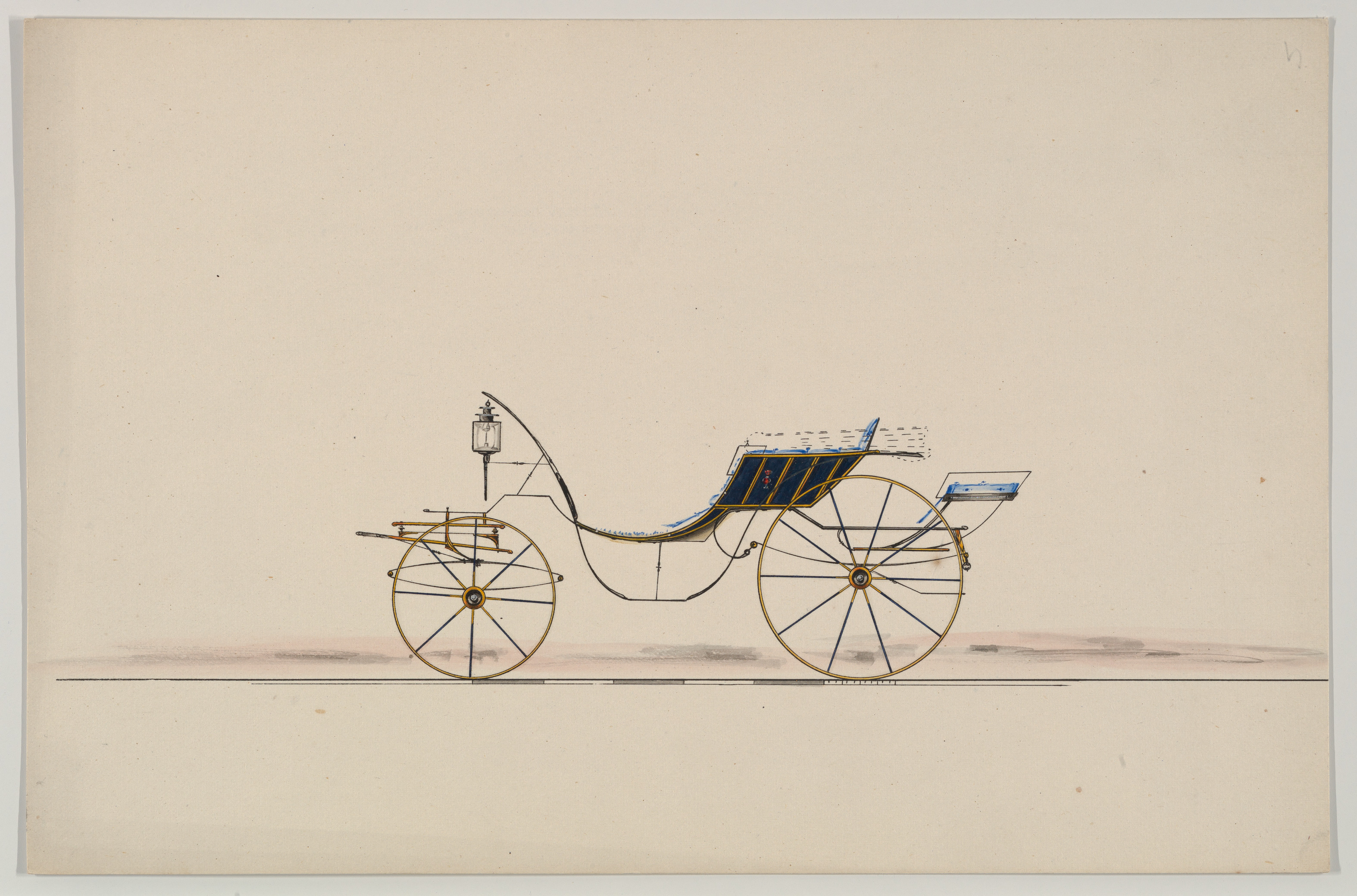 フェートン型馬車（番号なし）