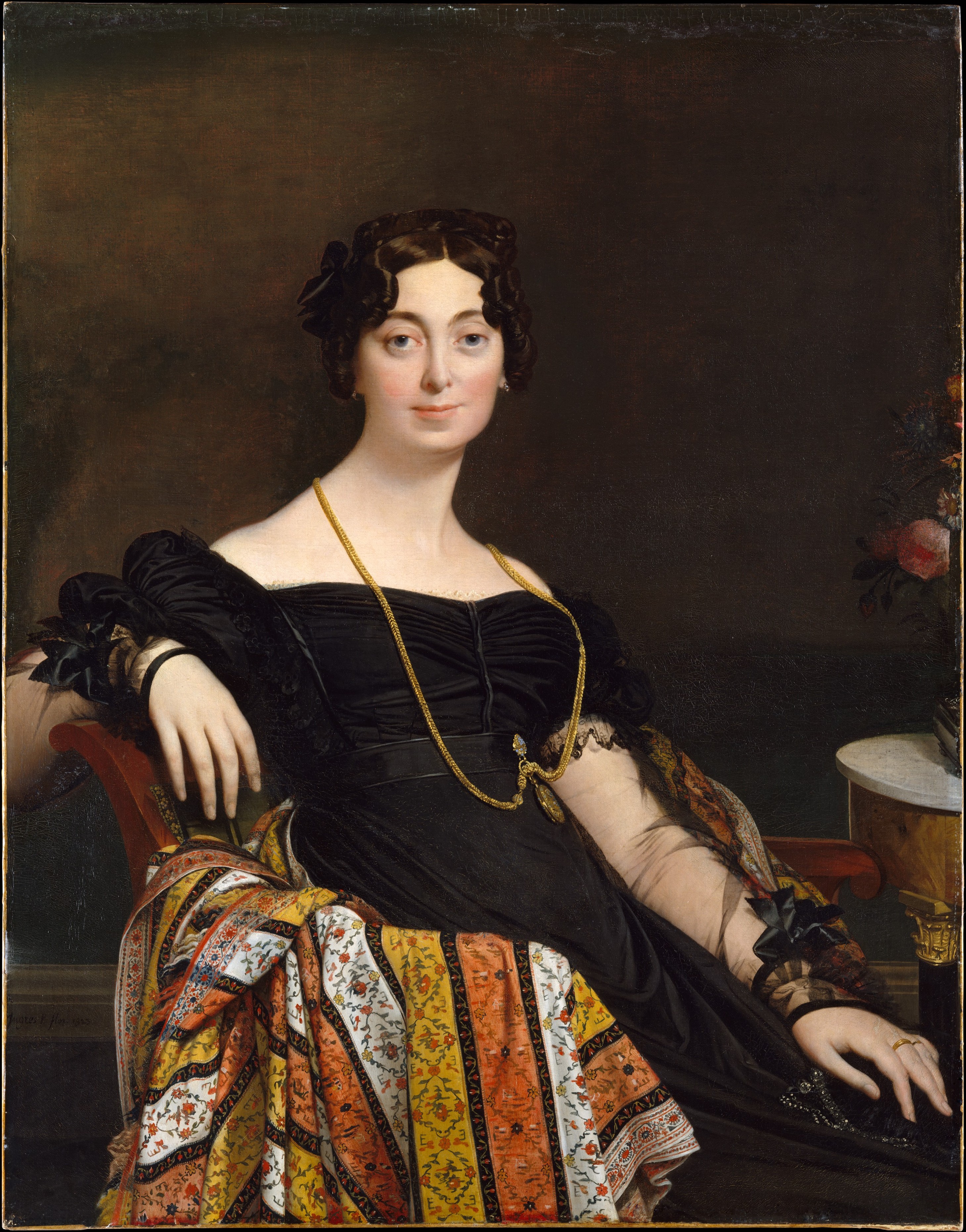 ジャック＝ルイ・ルブラン夫人の肖像