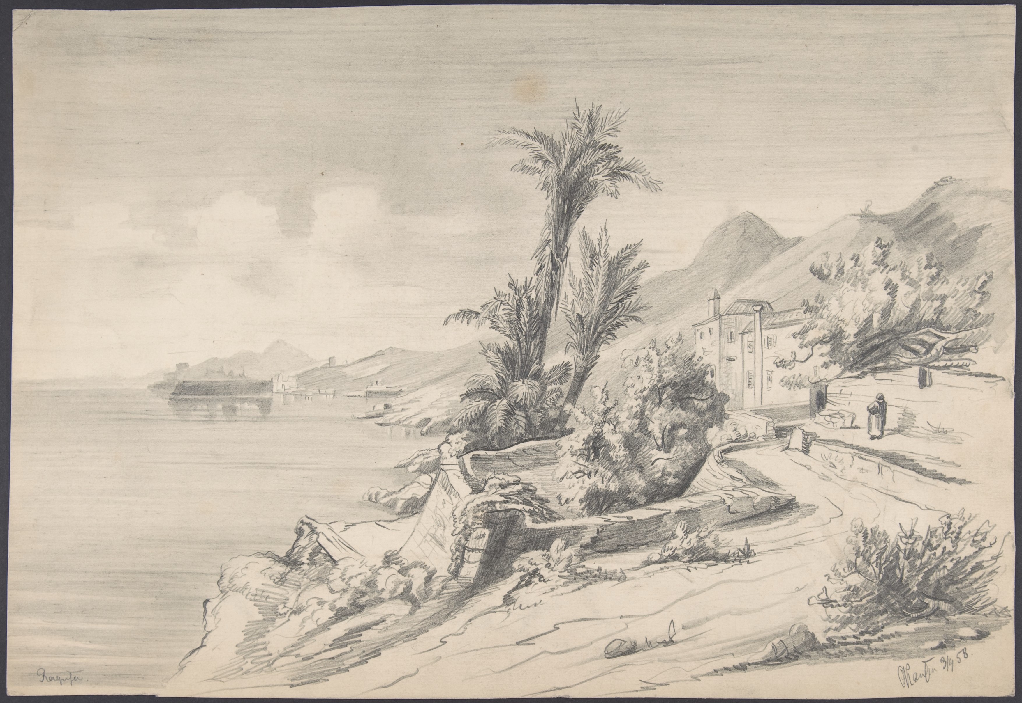 Mediterranean landscape（表）；山（裏）