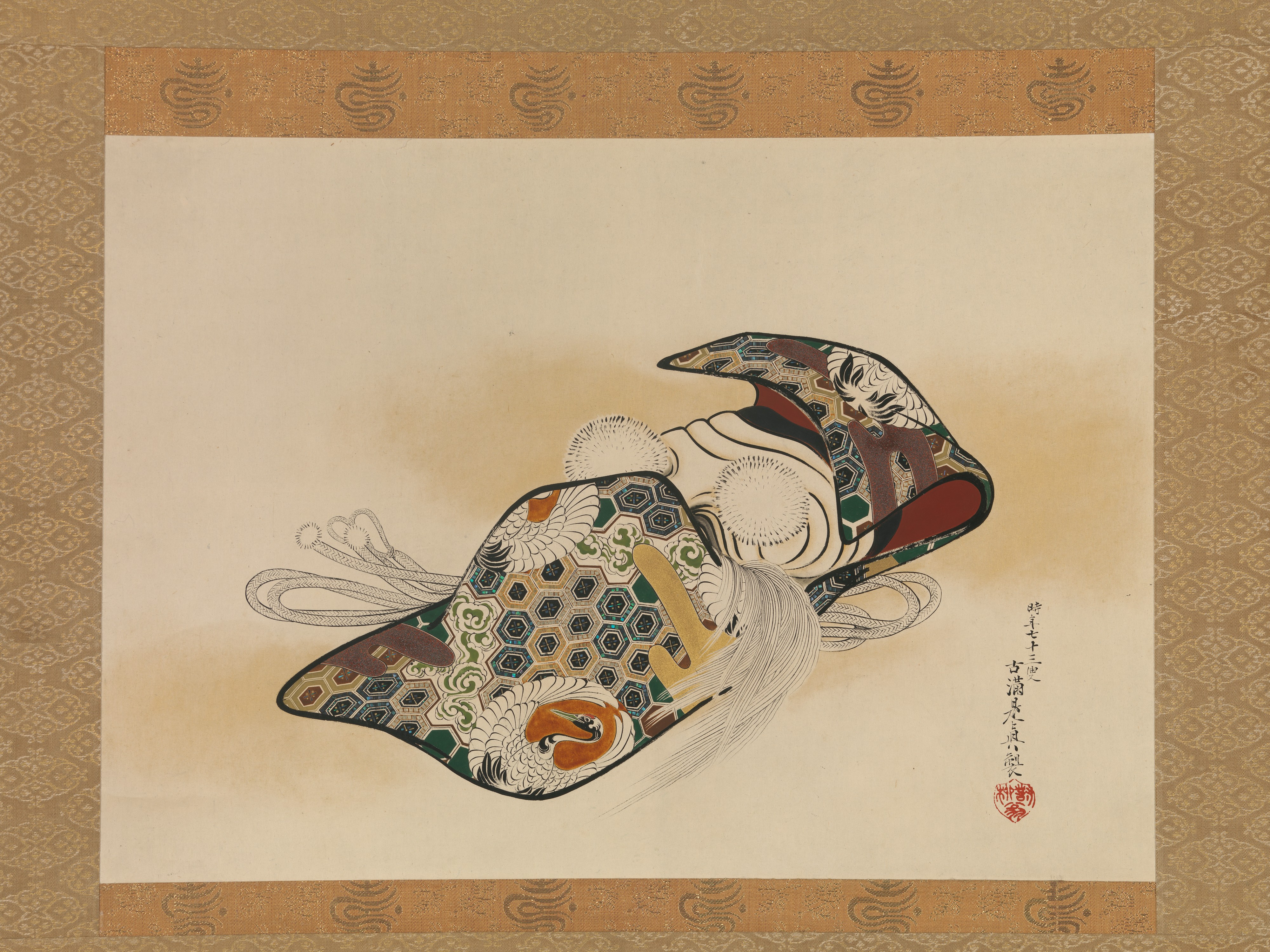 柴田が本物の翁夢|能の翁の面