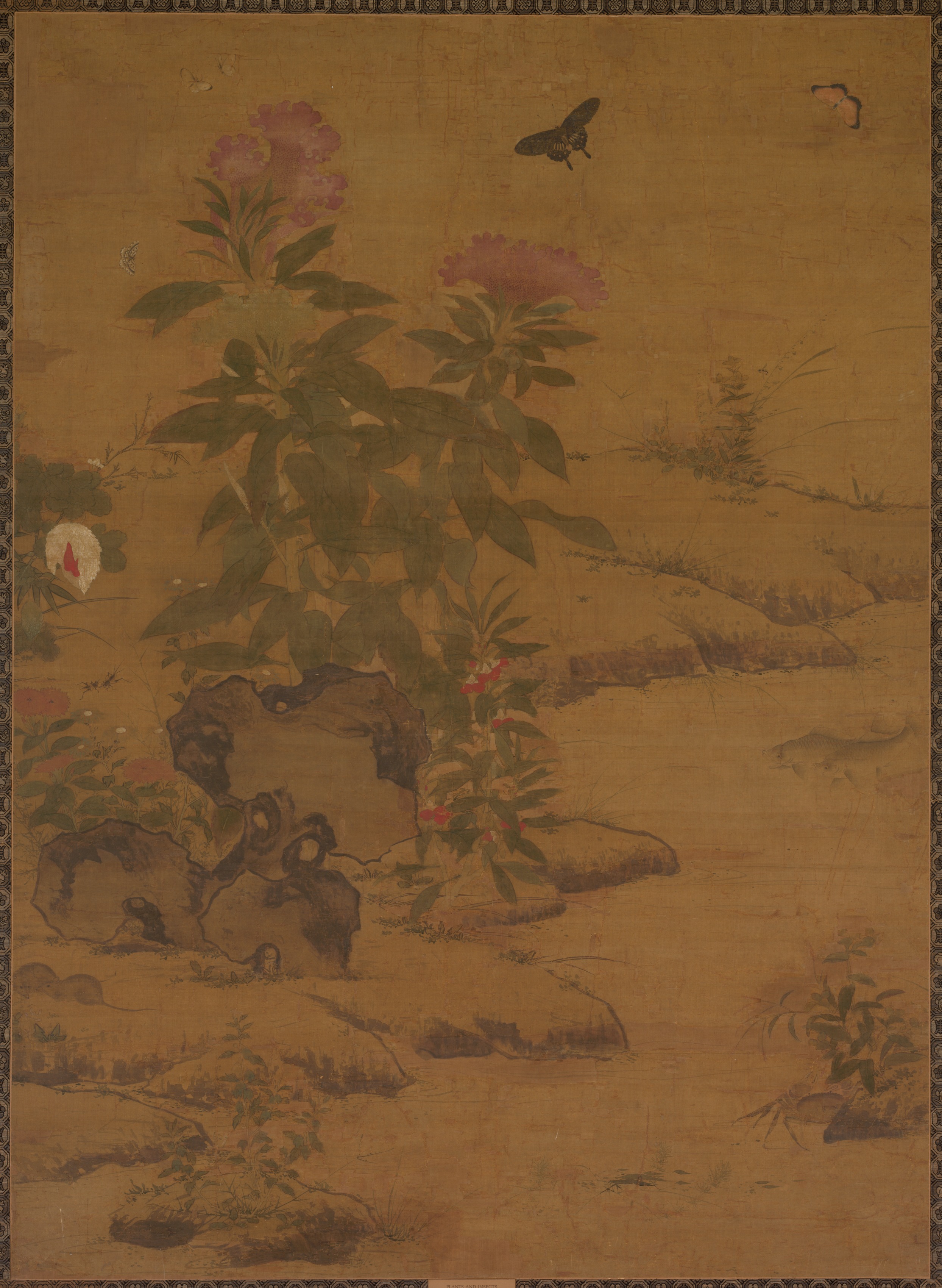 草花と虫