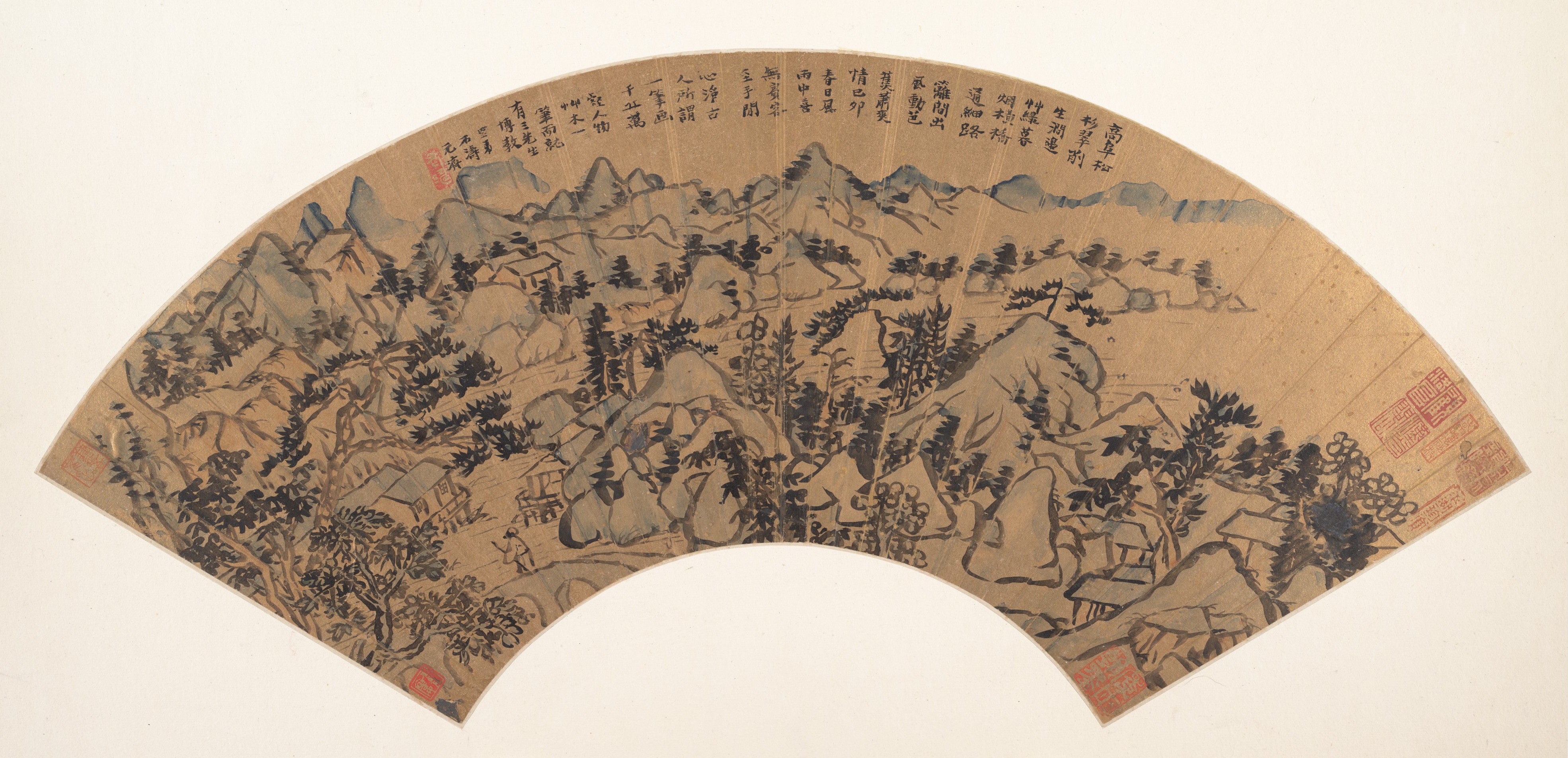 清朝の史濤（朱若児）山水画ファンページ|風景