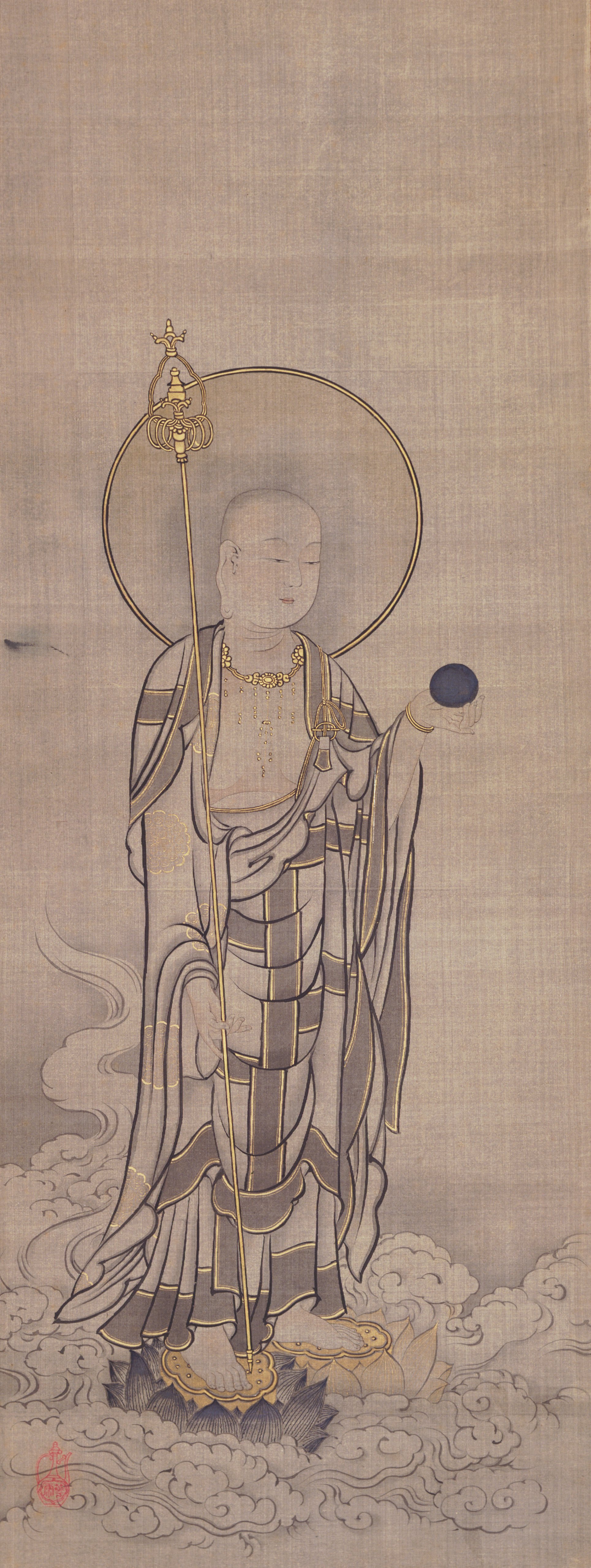 地蔵菩薩来迎図