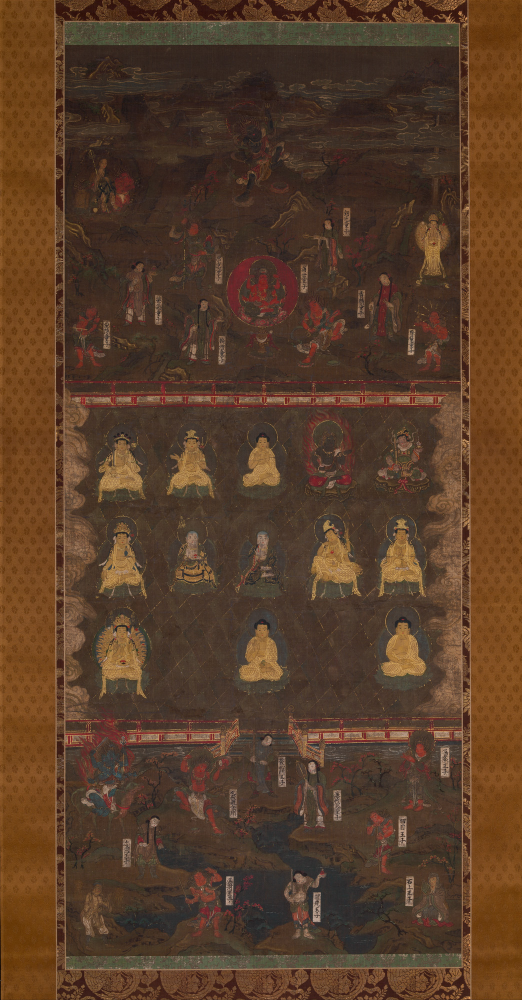 熊野神社の曼荼羅 |熊野神社の曼荼羅