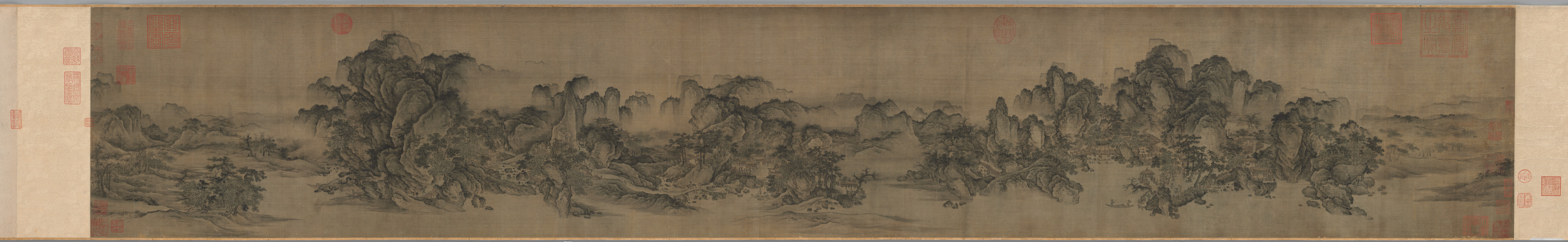 渓山無尽図