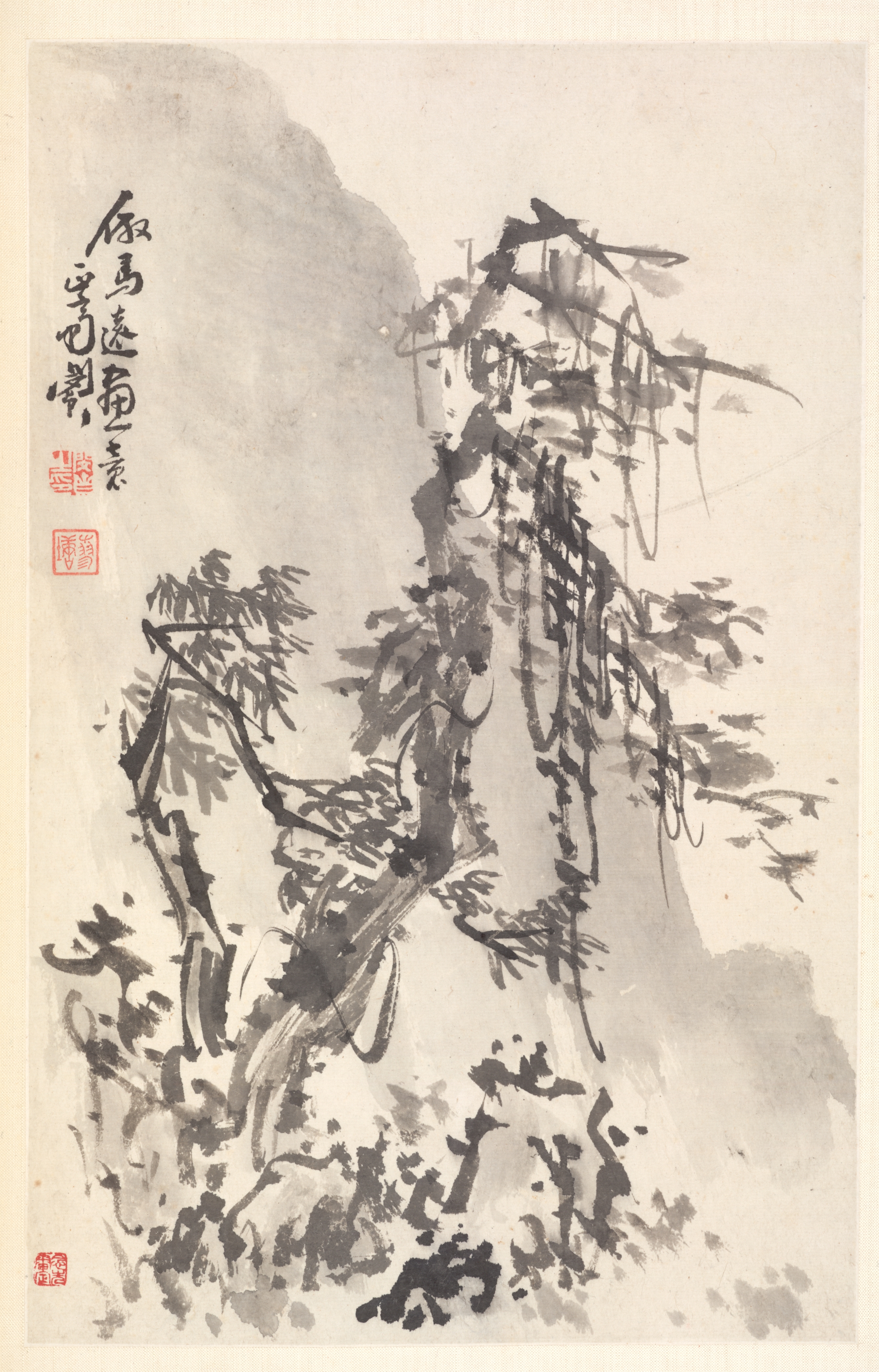 馬遠風の山水