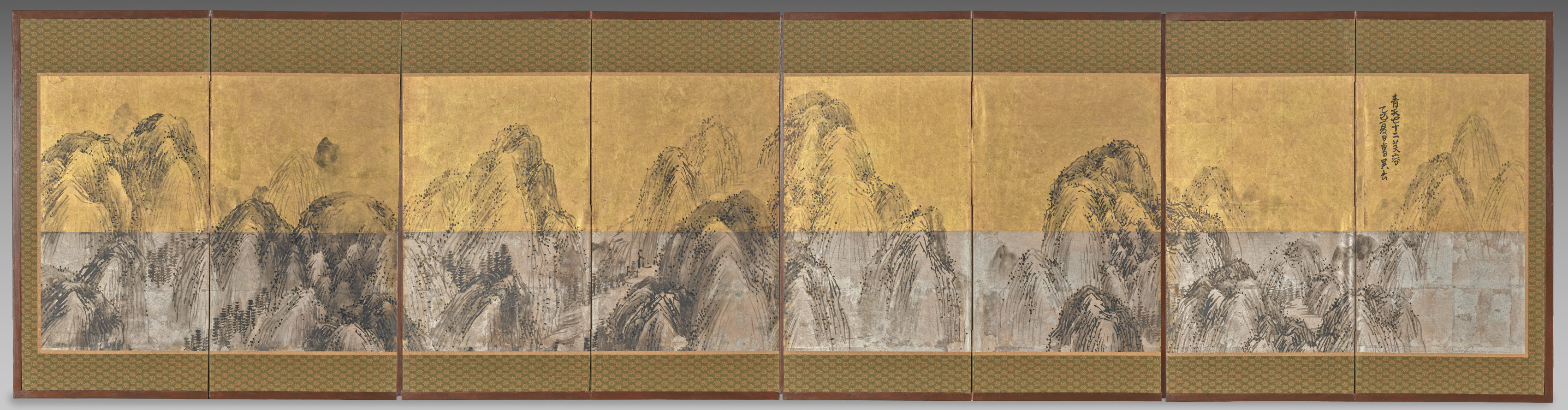 芙蓉峰と晴天の七十二峰