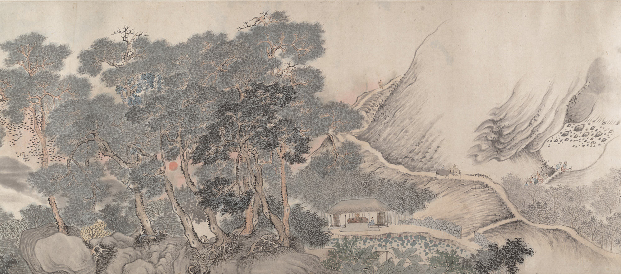 明代魏志科（魏科） 四季のアンティーク山水巻 |巨匠たちの四季の風景