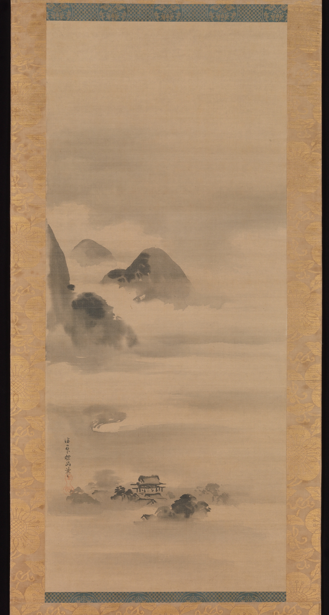 月明かりの風景