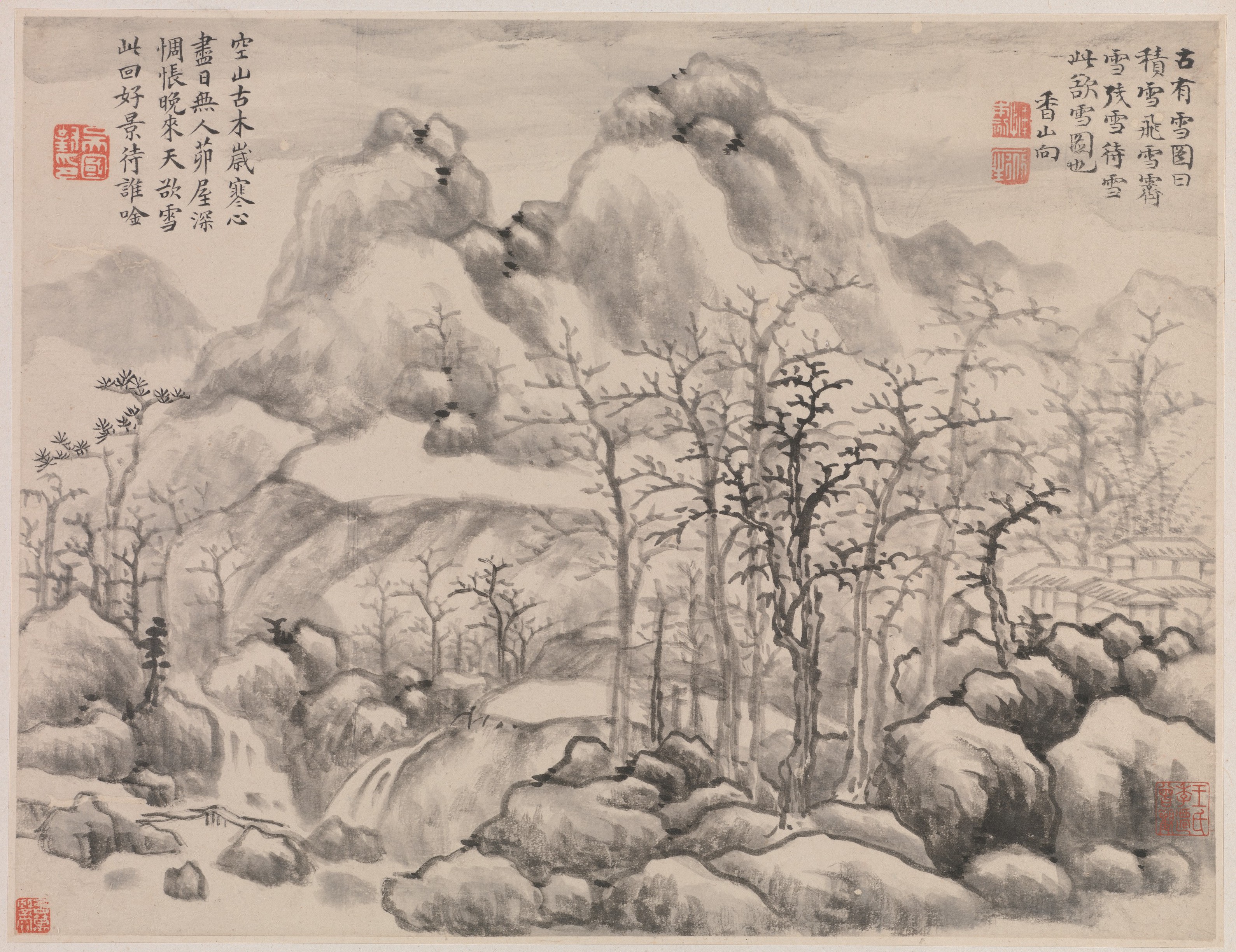 明/清雲祥 雪への欲望アルバム|雪景色、周良公のアルバムより