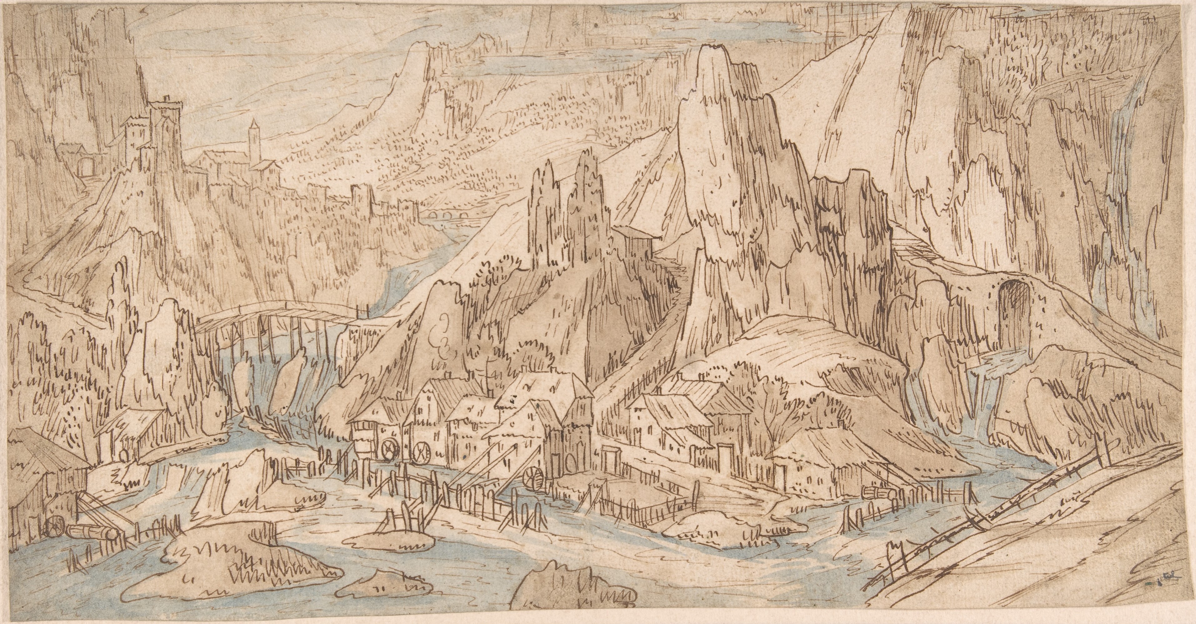 山岳風景
