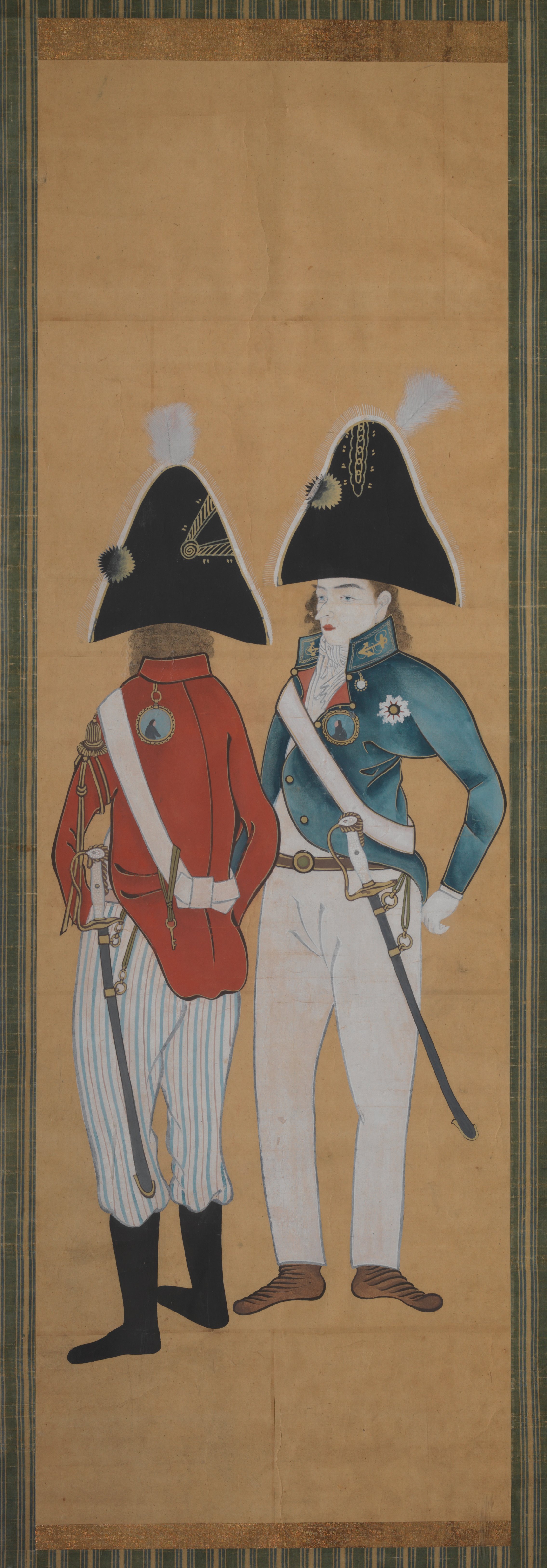 二人のロシア人将校