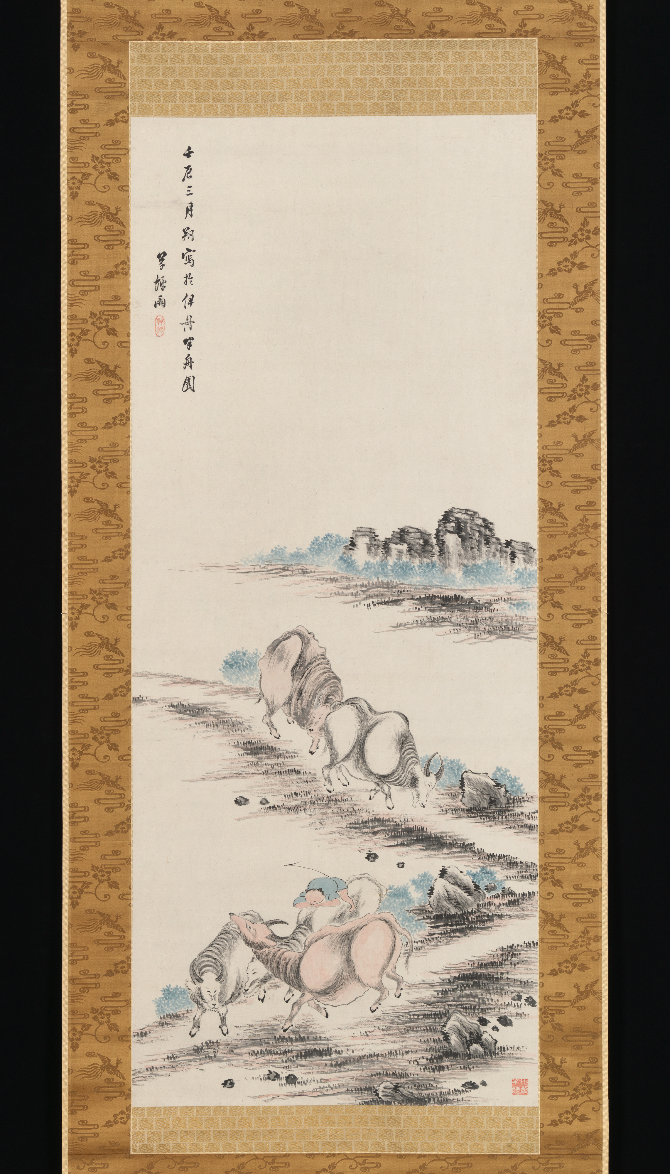 高橋ローンペン |帰郷する遊牧民と水牛