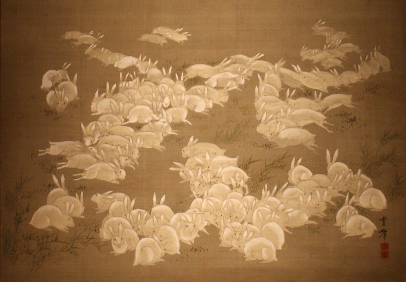 百兎図