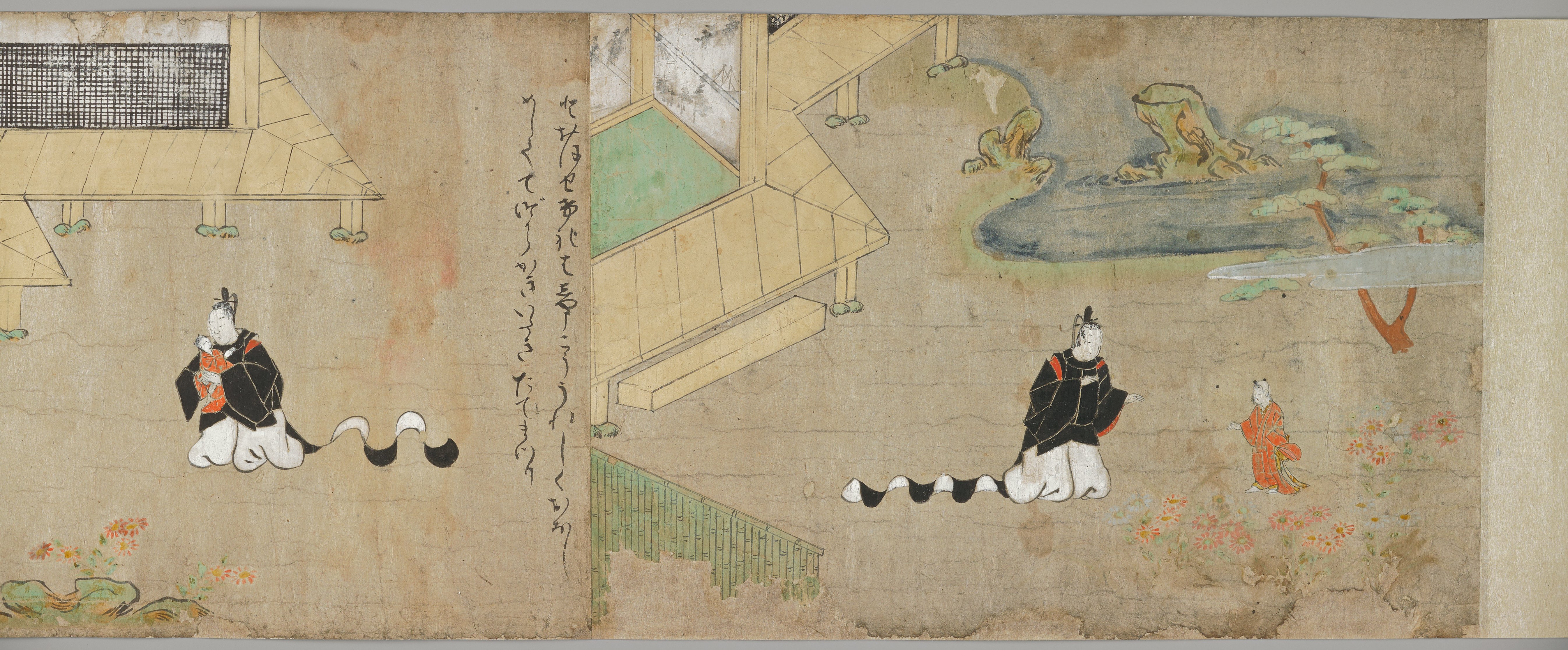 天神縁起絵巻（一対のうち）
