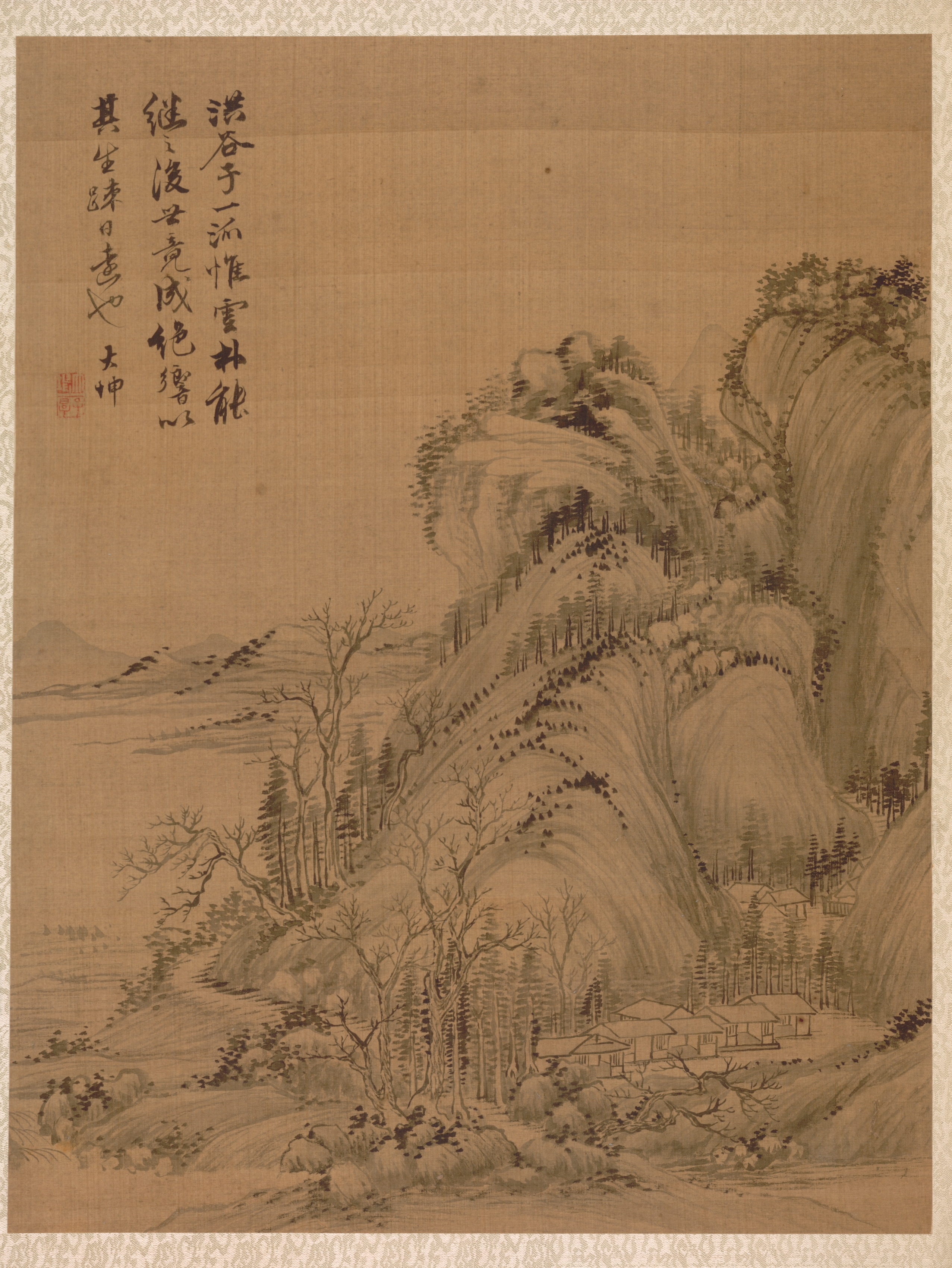 荊浩風の山水