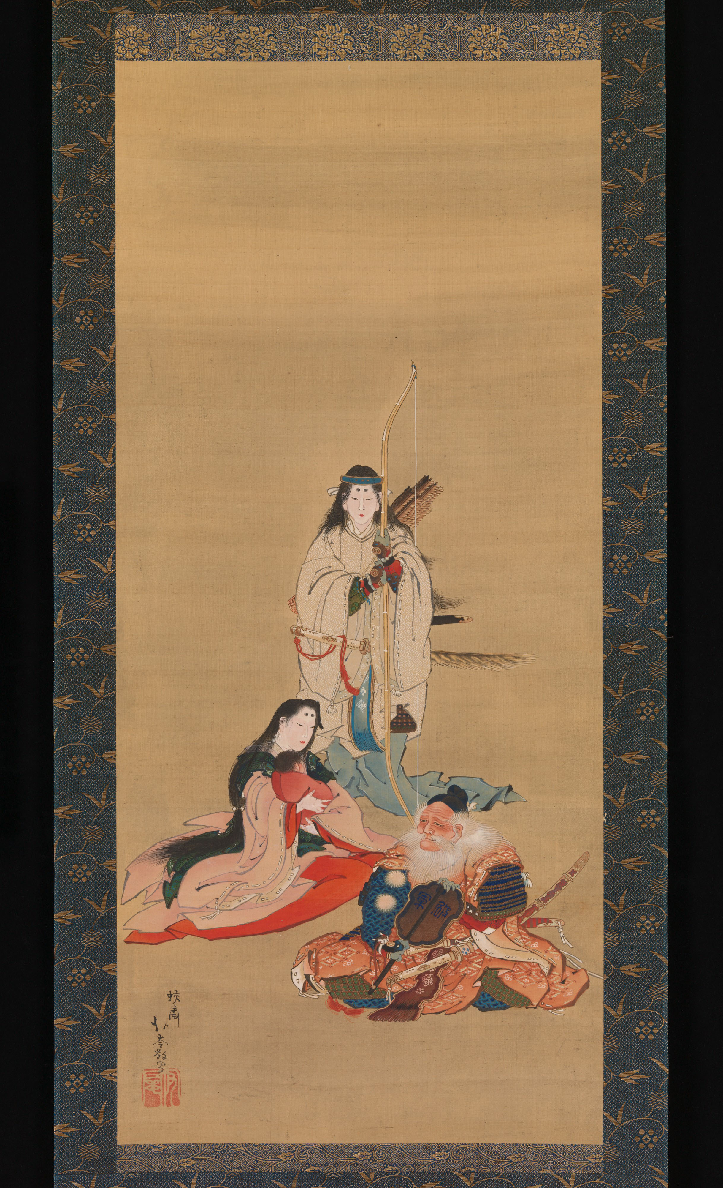 伝葛飾北斎筆 神宮皇后図