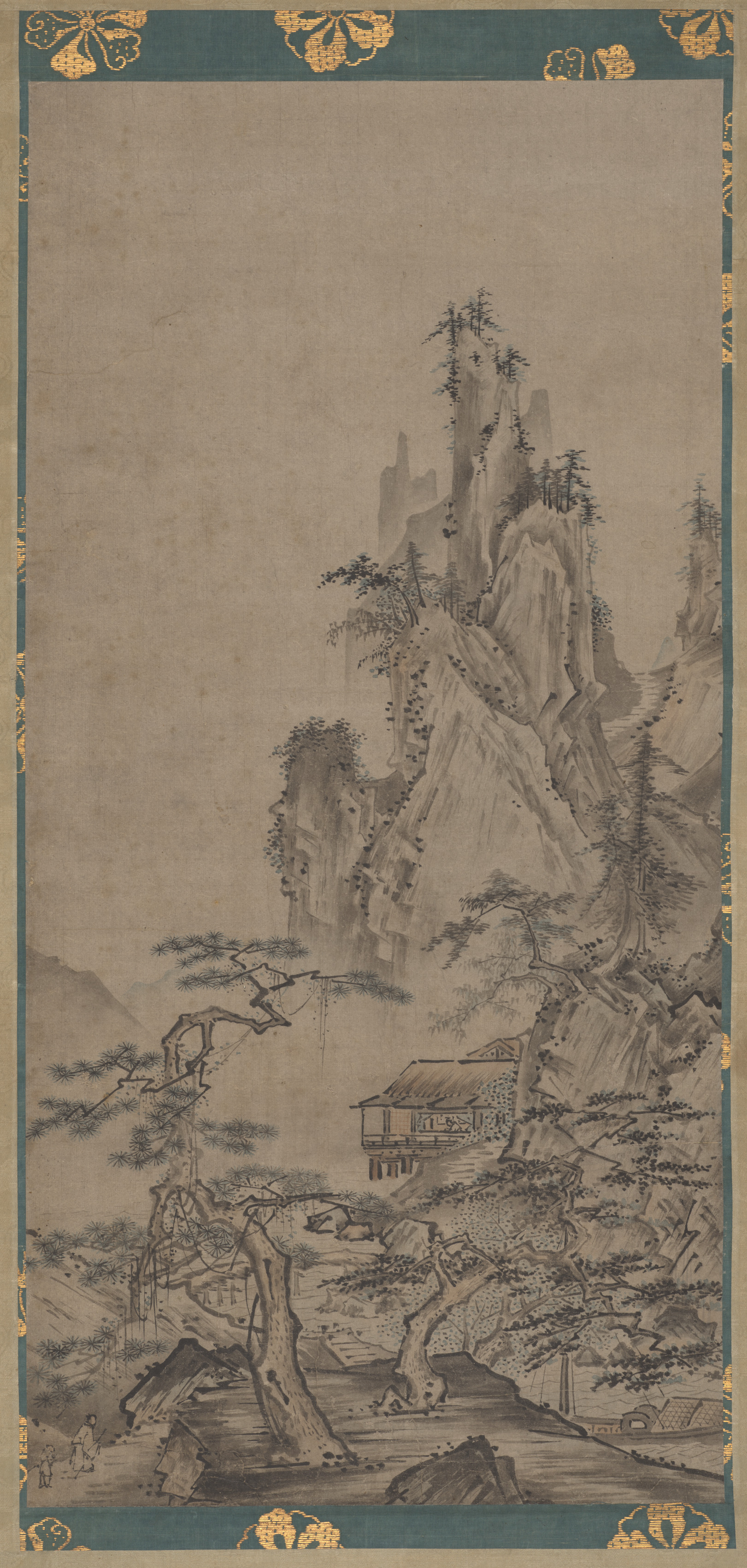 文人の訪問