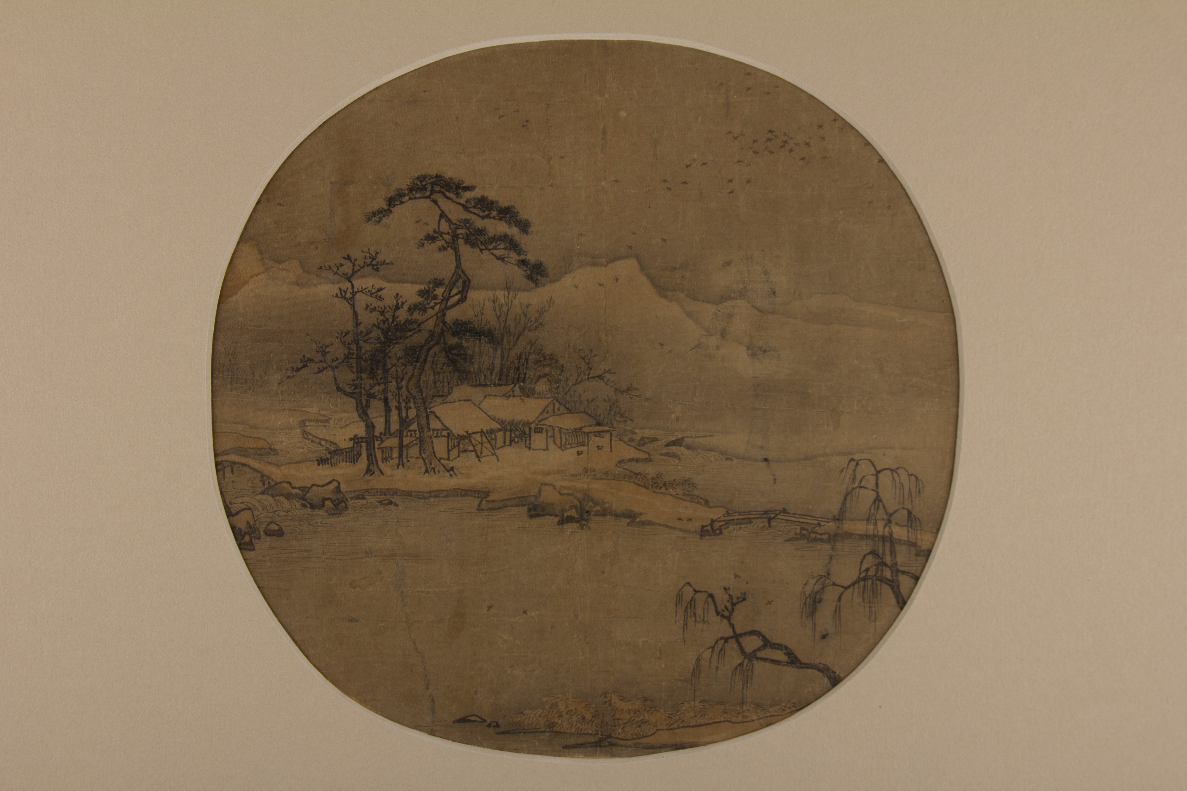 南宋時代の匿名冬景色団樊|冬景色