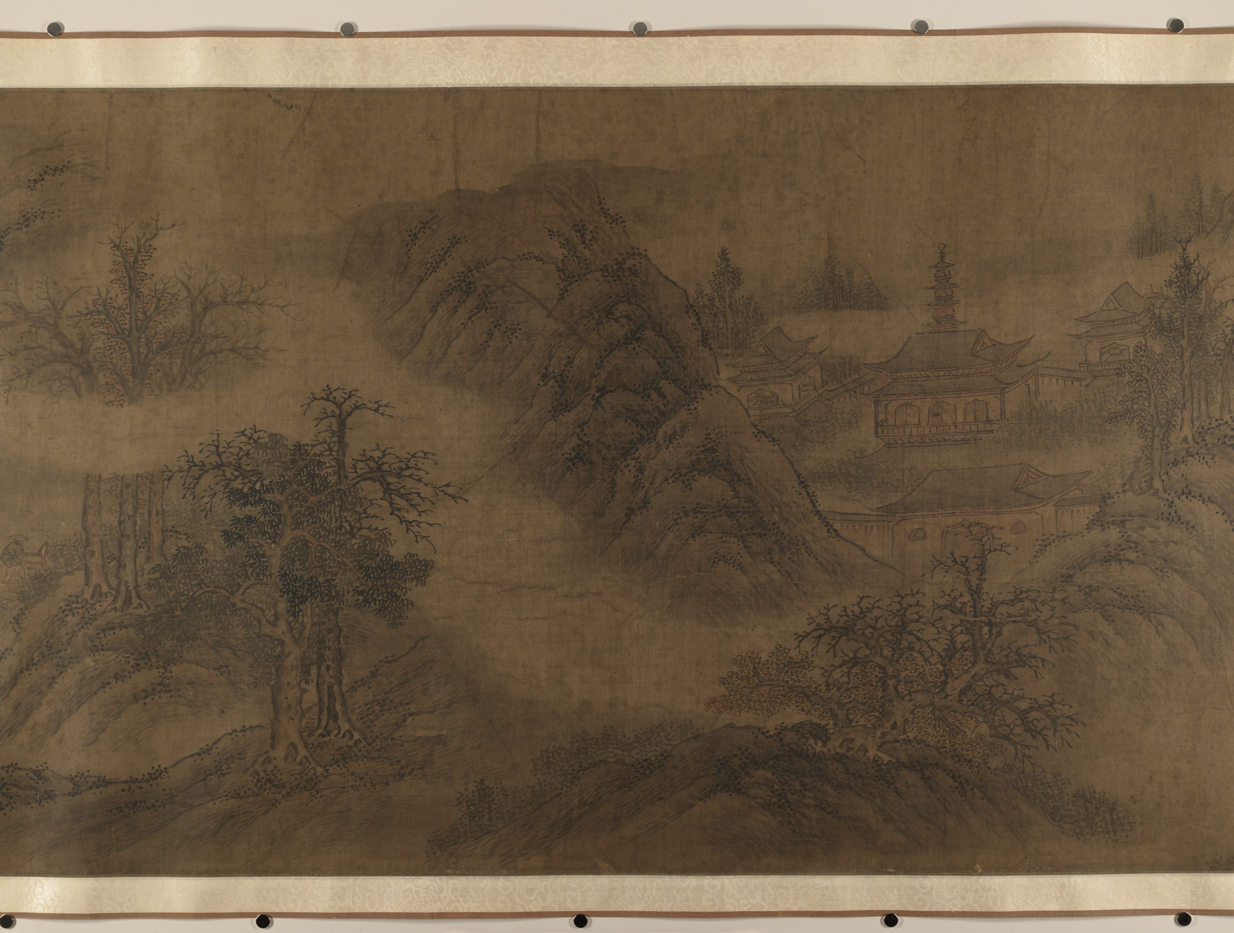 明代匿名古伝 ヤン・ウェンギの西山旅行記 巻 |風景