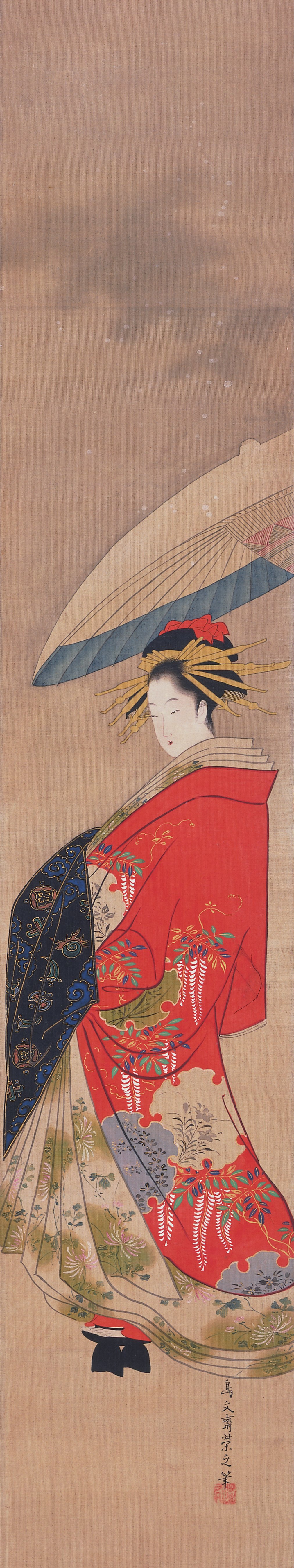 道中の遊女