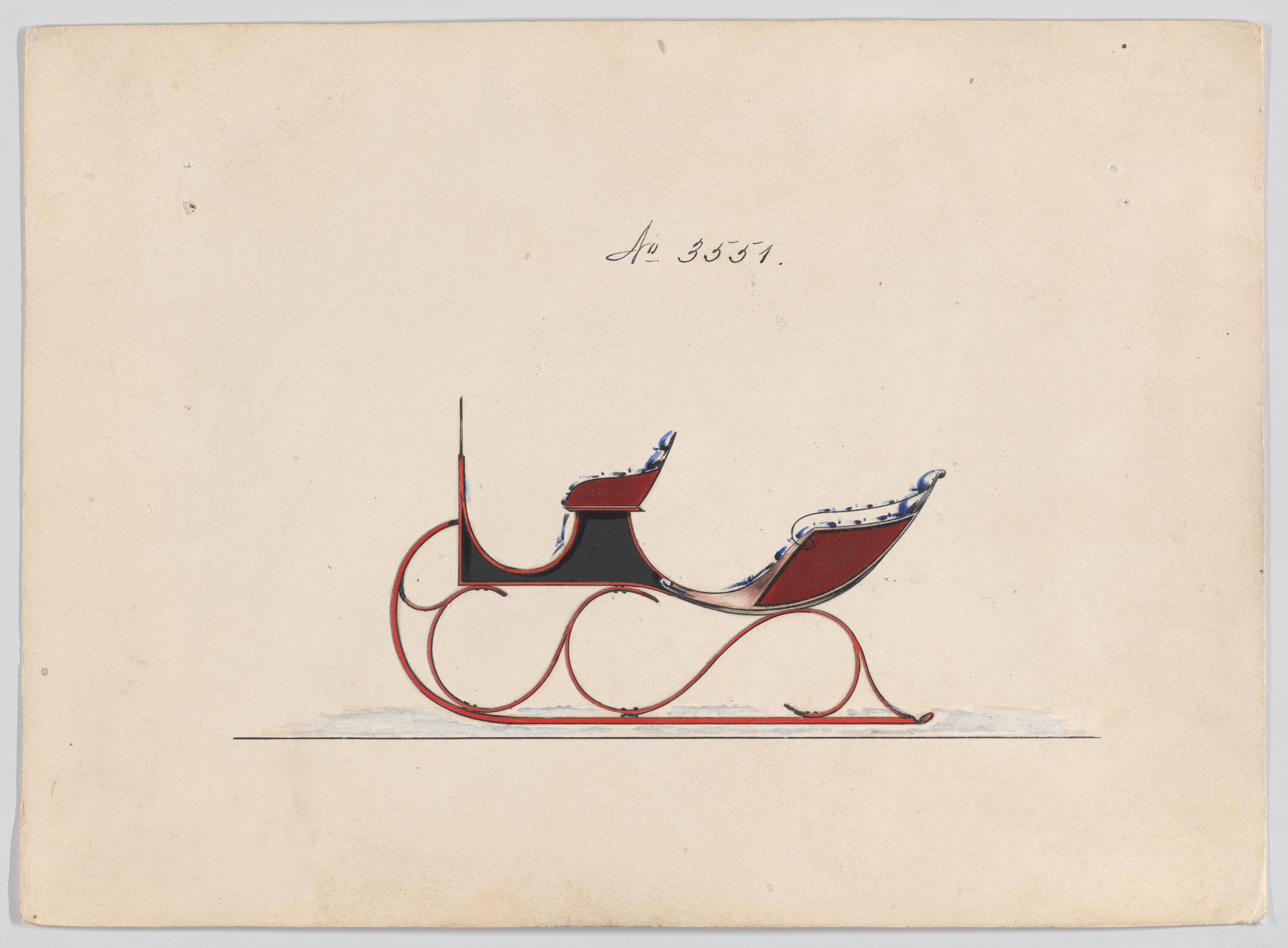 Victoria Sleigh のデザイン、No. 3551