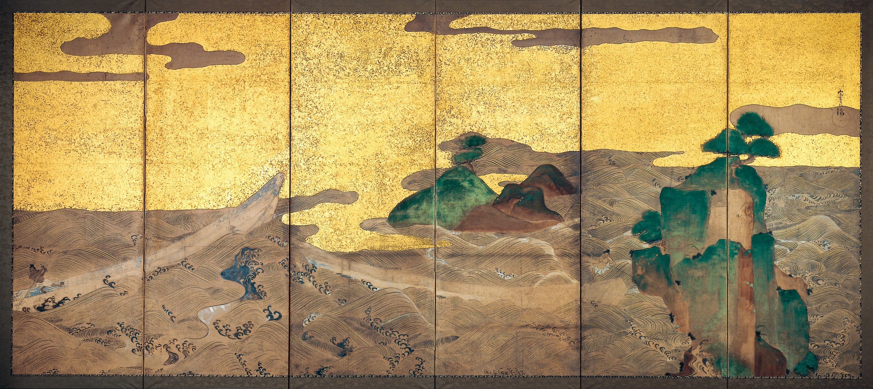 海上の舟