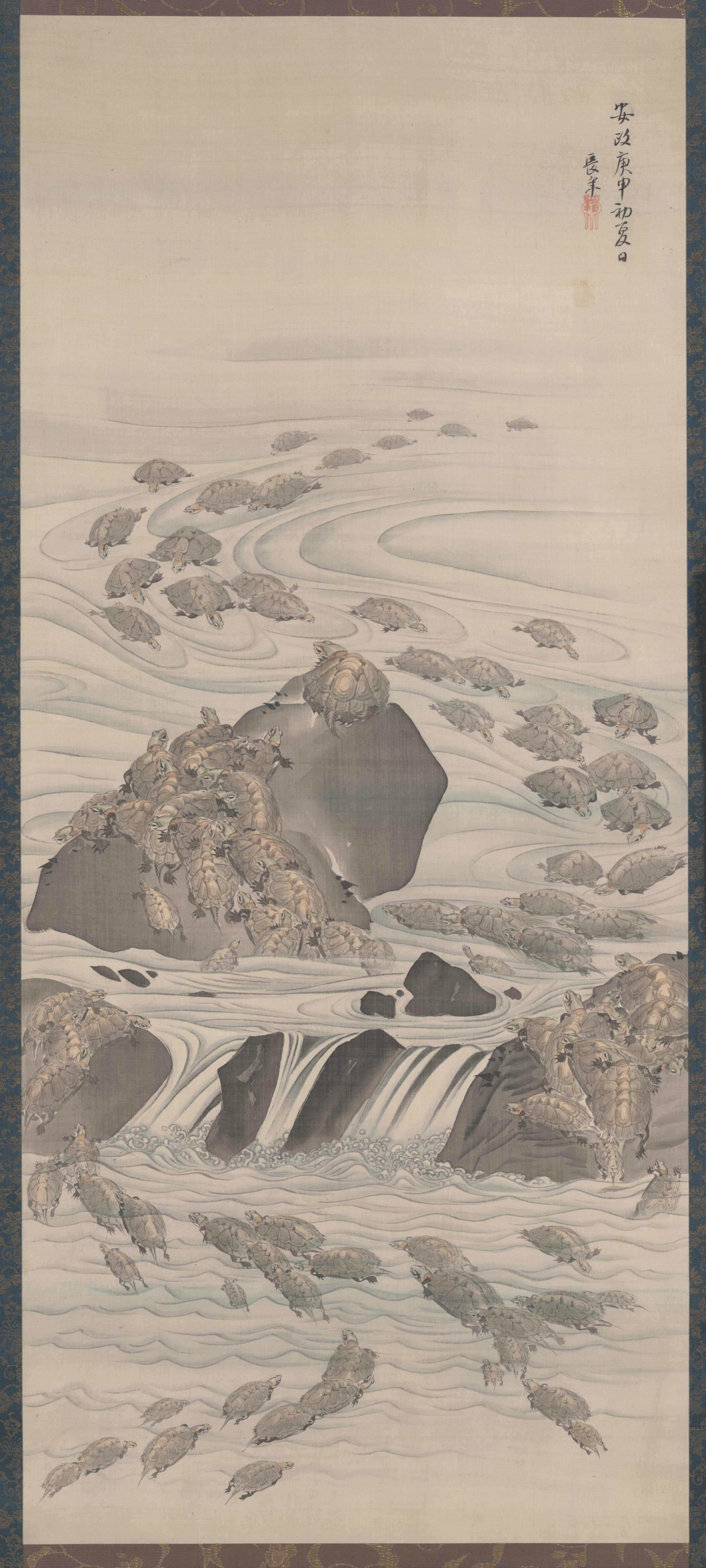 百亀図